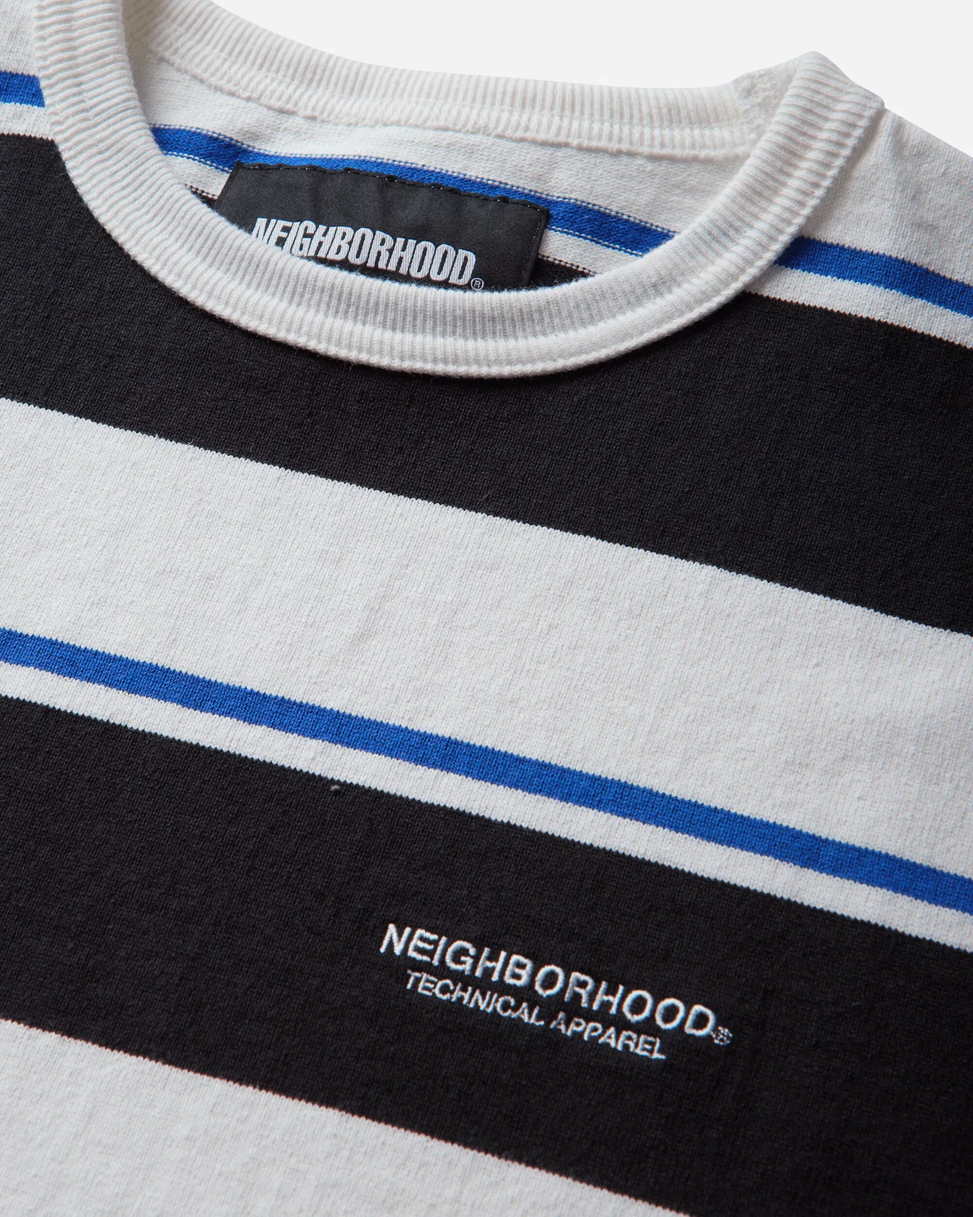 Neighborhood Men's Border T-Shirt White