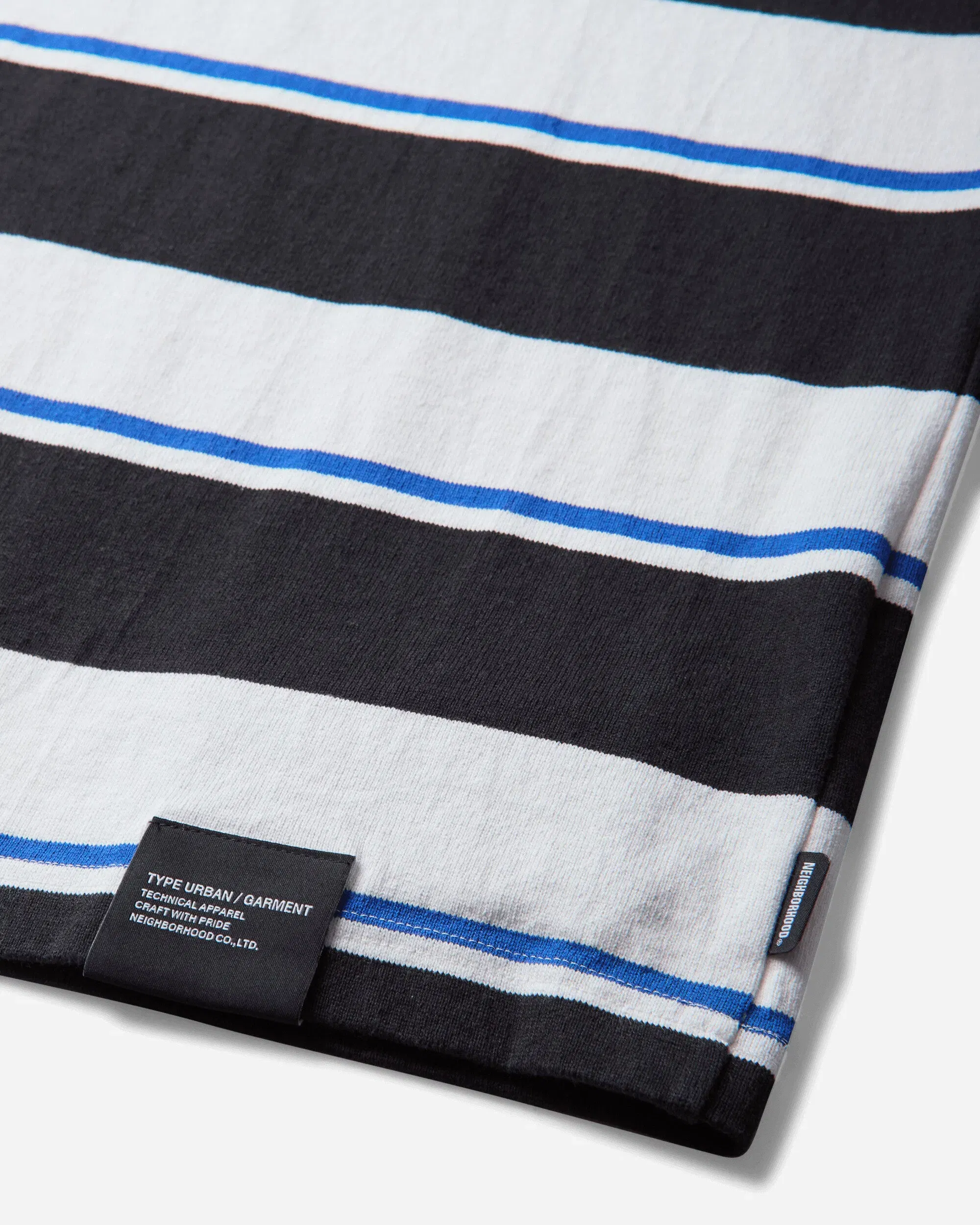 Neighborhood Men's Border T-Shirt White
