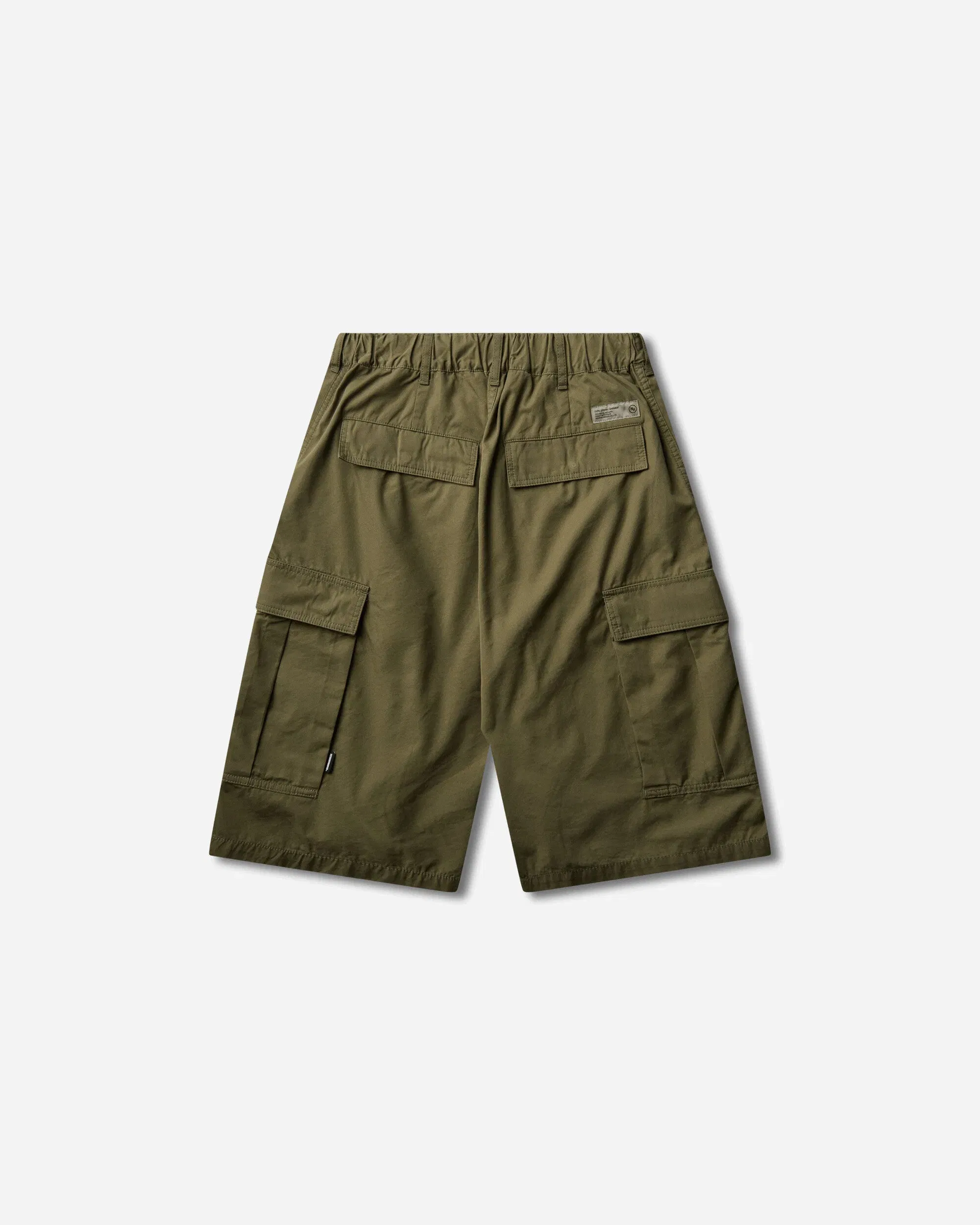 Neighborhood Men's Wide Cargo Short Pants Olive Drab