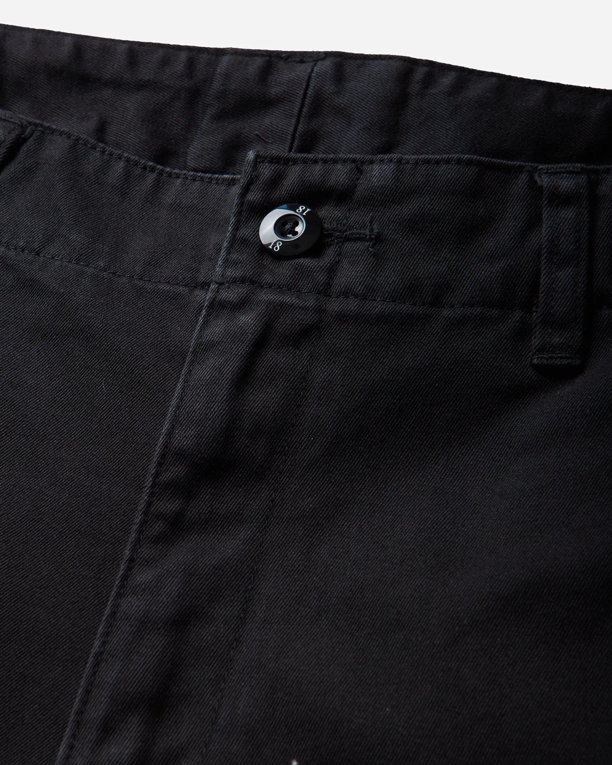 Neighborhood Men's Classic Chino Short Pants Black
