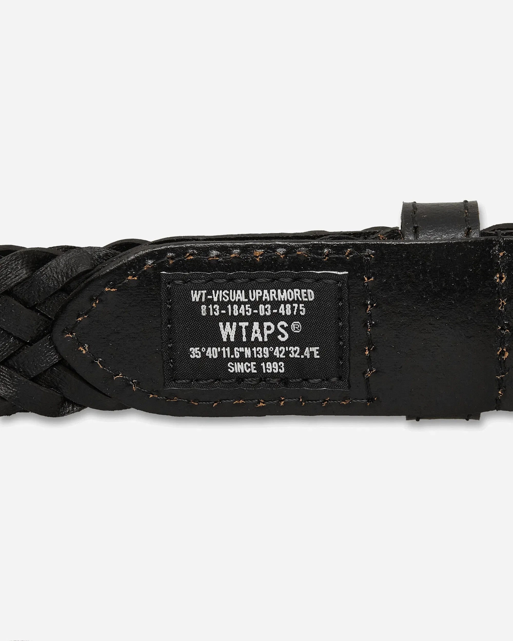 WTAPS Hoof Belt Black