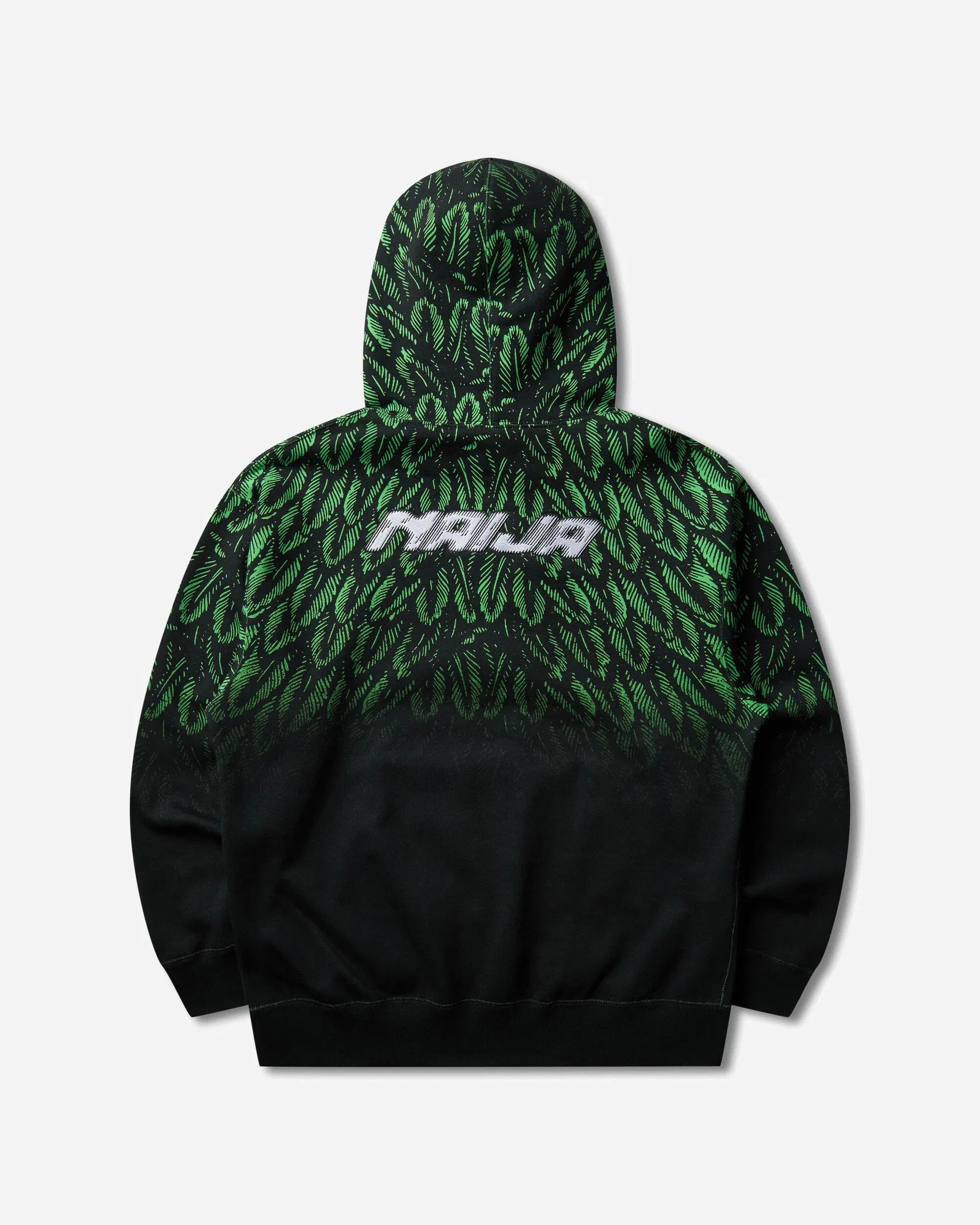 Nike Nigeria x Slawn Fleece Hoodie Black / Poison Green