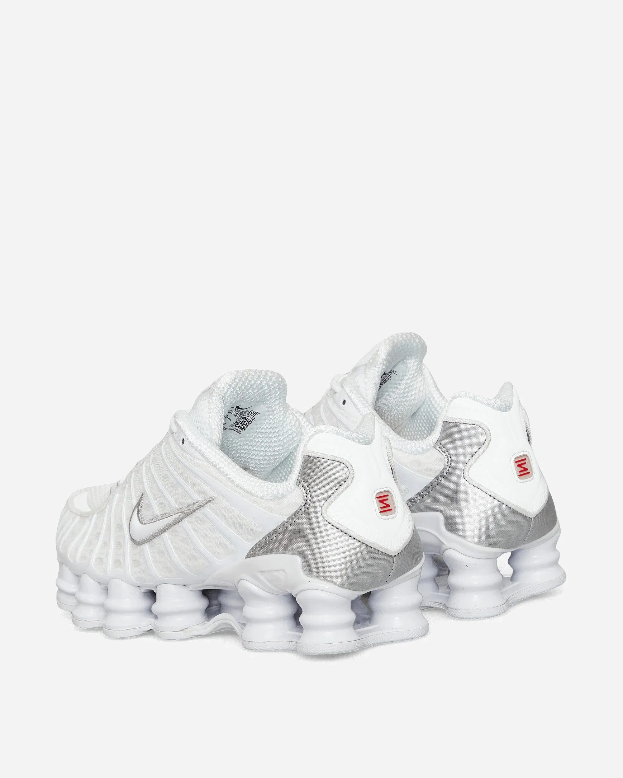 Nike Shox TL Sneakers White / Metallic Silver