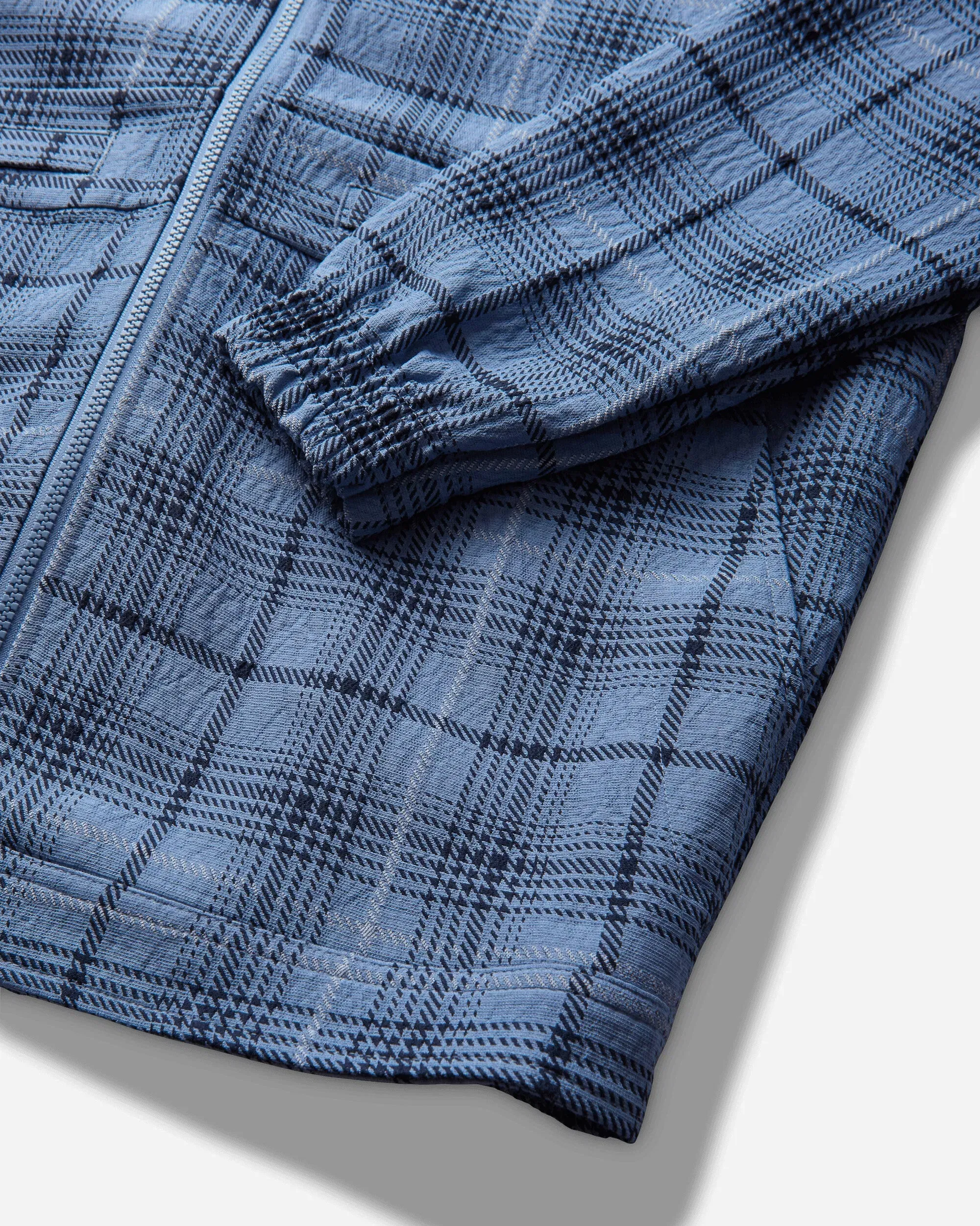 Nike Men's Tartan Loose Jacket Work Blue / Black