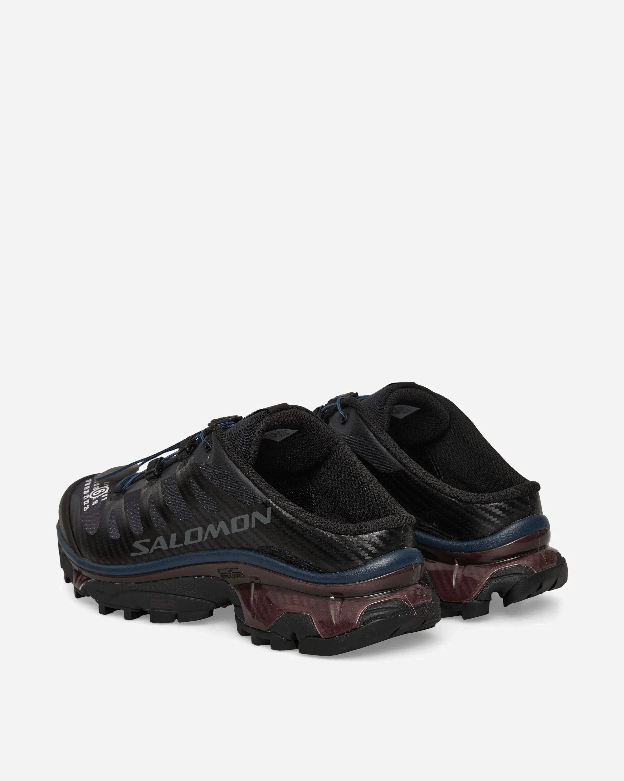 MM6 Maison Margiela Salomon XT-4 Mules Black / Nine Iron / Huckleberry