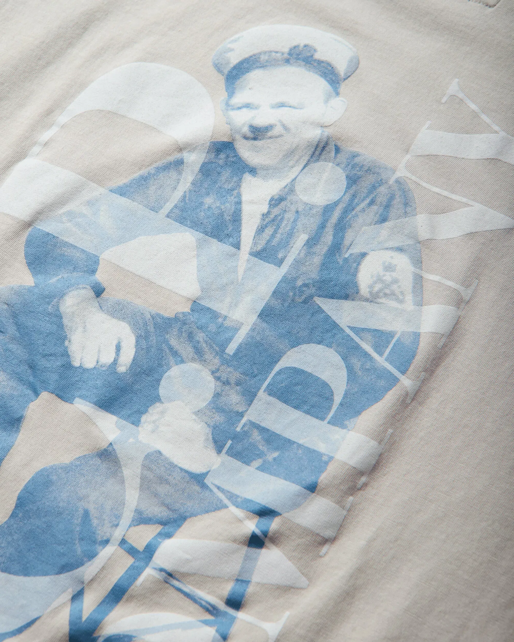 C.P. Company Men's 30/1 Jersey British Sailor T-Shirt Silver Brich