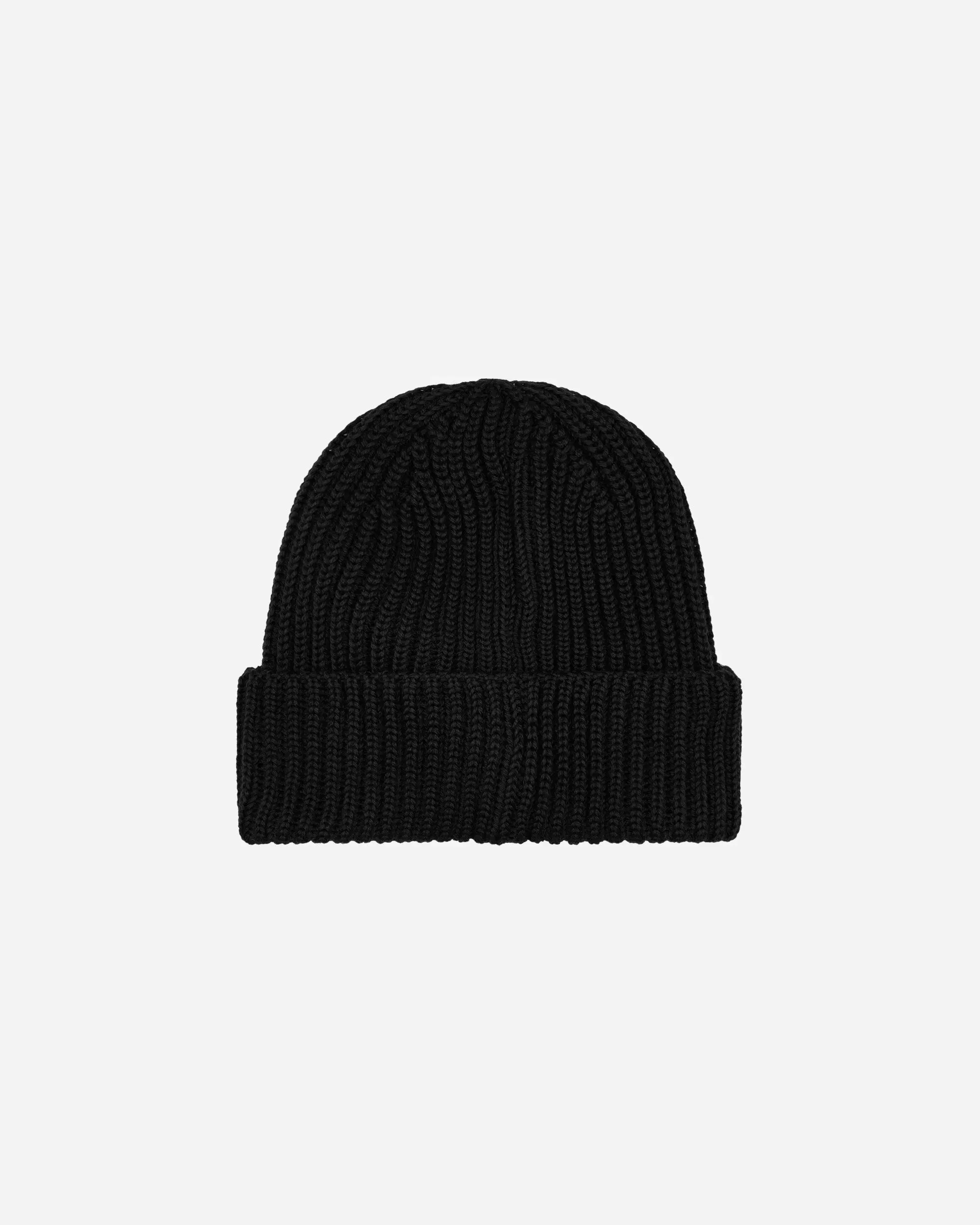 C.P. Company Extra Fine Merino Wool Goggle Beanie Black