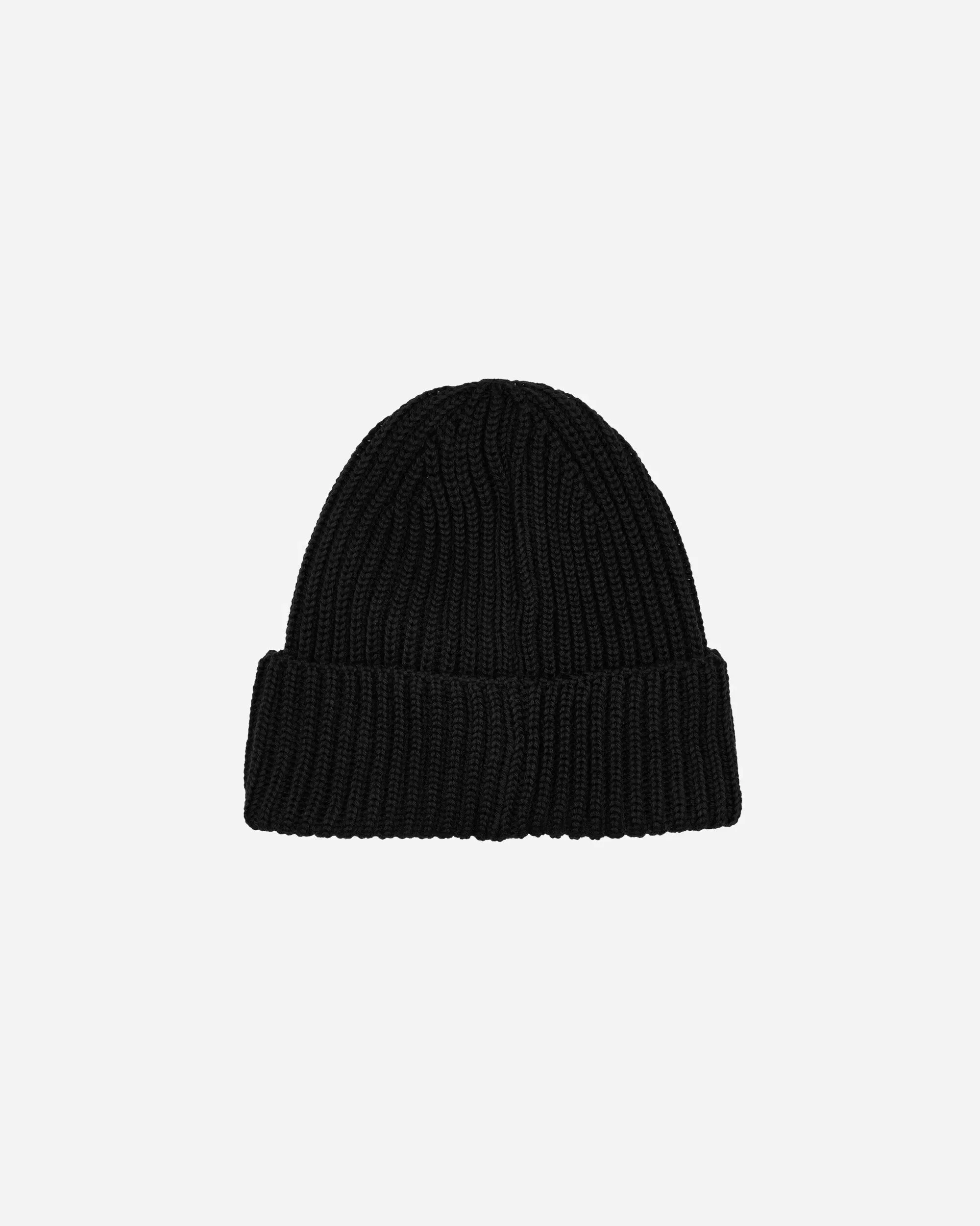 C.P. Company Extra Fine Merino Wool Goggle Beanie Black