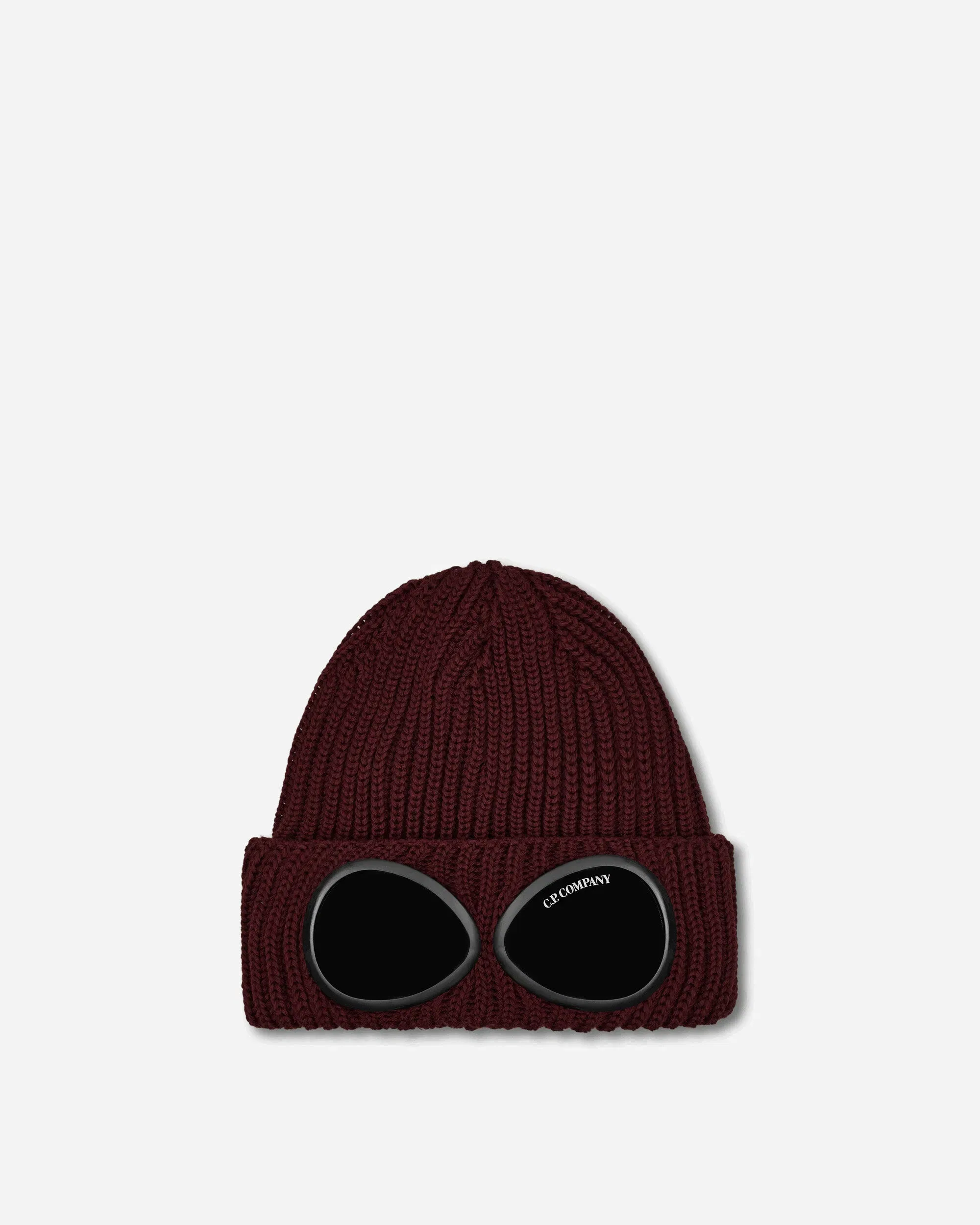 C.P. Company Extra Fine Merino Wool Goggle Beanie Andorra