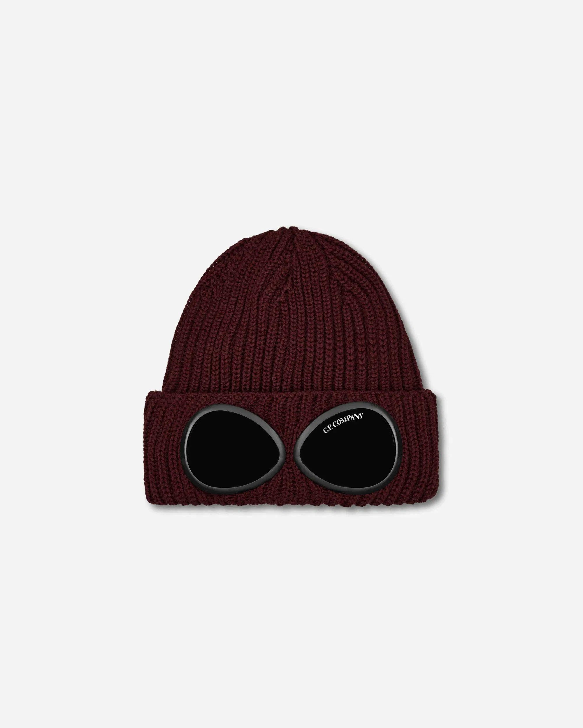 C.P. Company Extra Fine Merino Wool Goggle Beanie Andorra