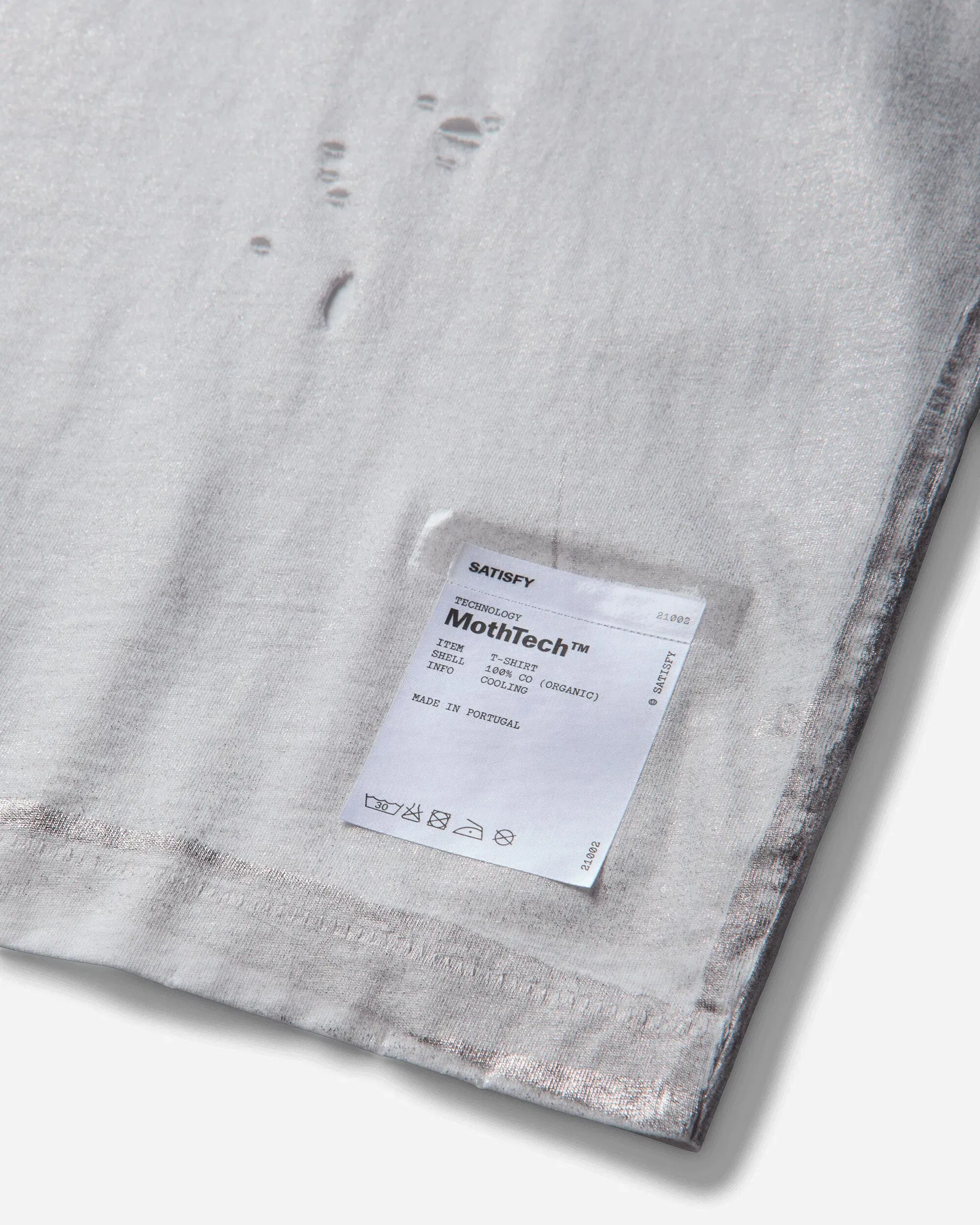 Satisfy Women's MothTech T‑Shirt Silver Foil