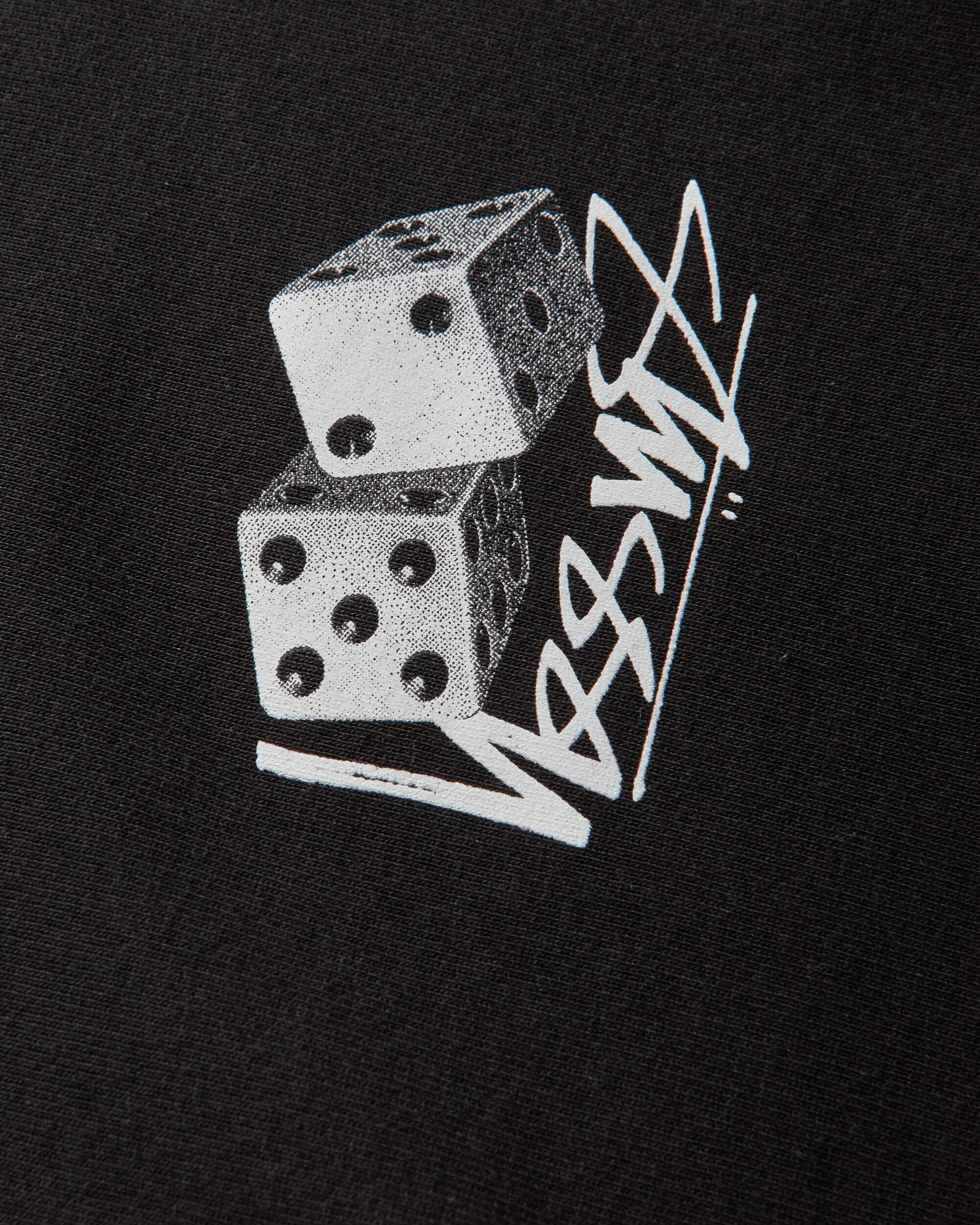 Stussy Tall Dice Zip Hoodie Black