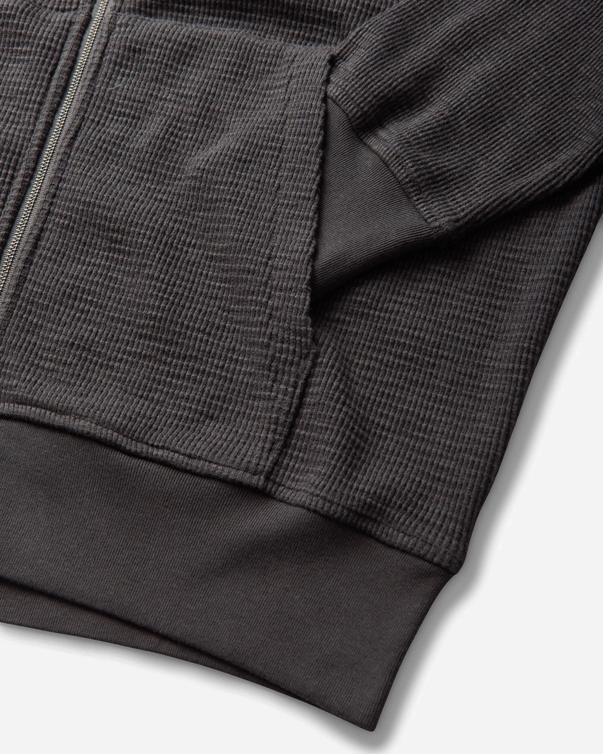 Stussy Light Weight Thermal Hoodie Faded Black