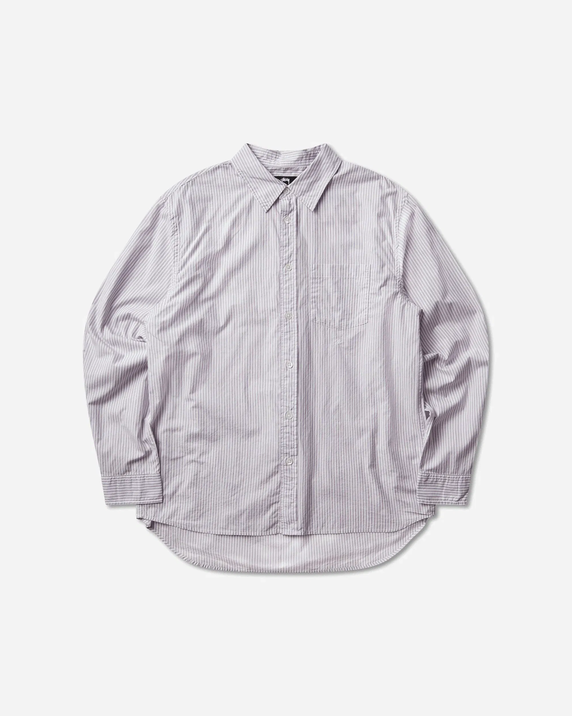 Stussy Standard Stripe Shirt Purple