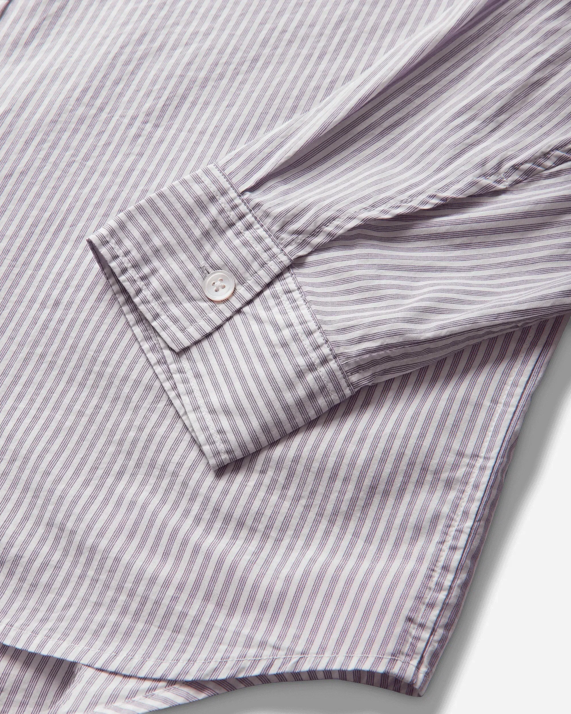 Stussy Standard Stripe Shirt Purple