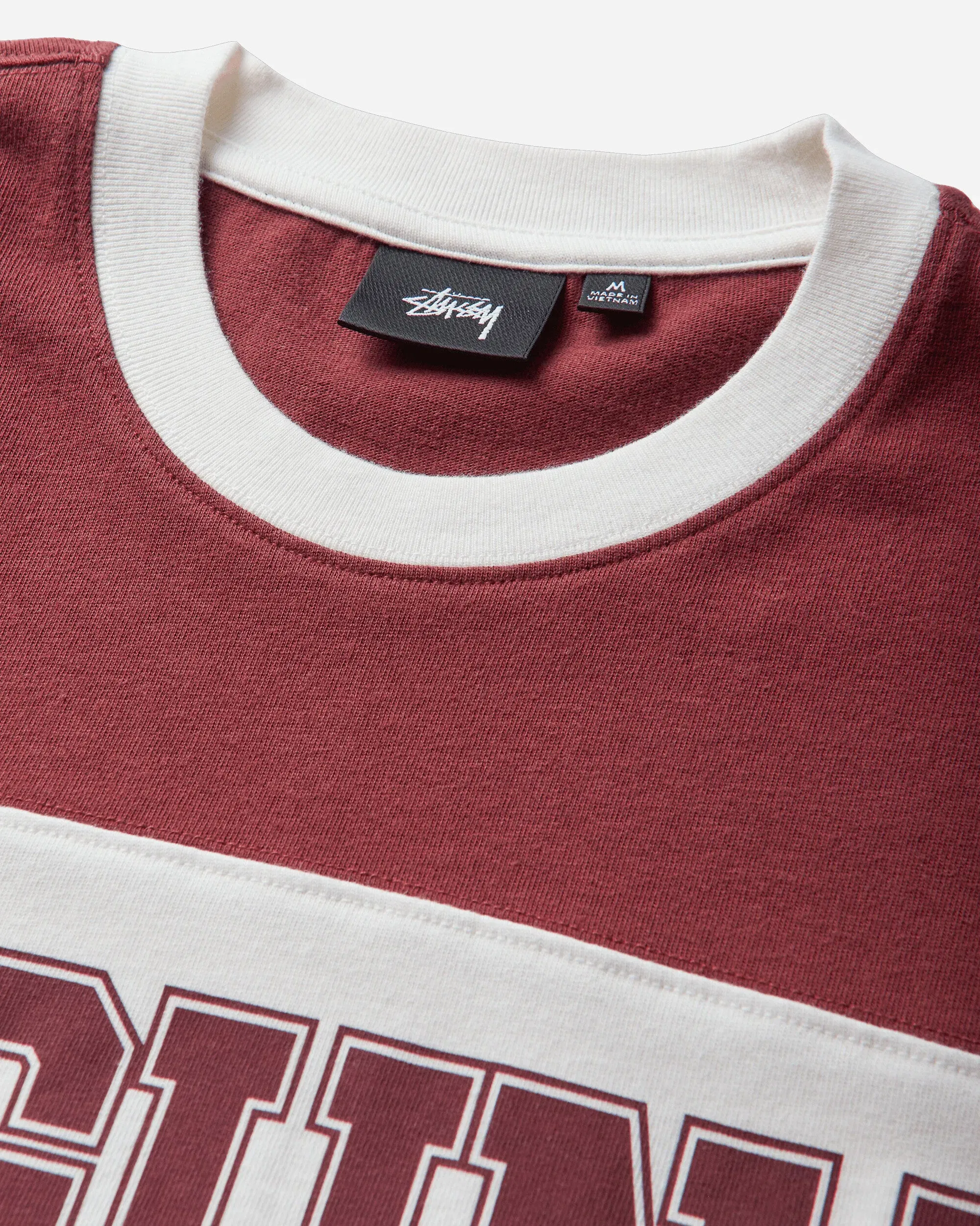 Stussy Laguna T-Shirt Maroon