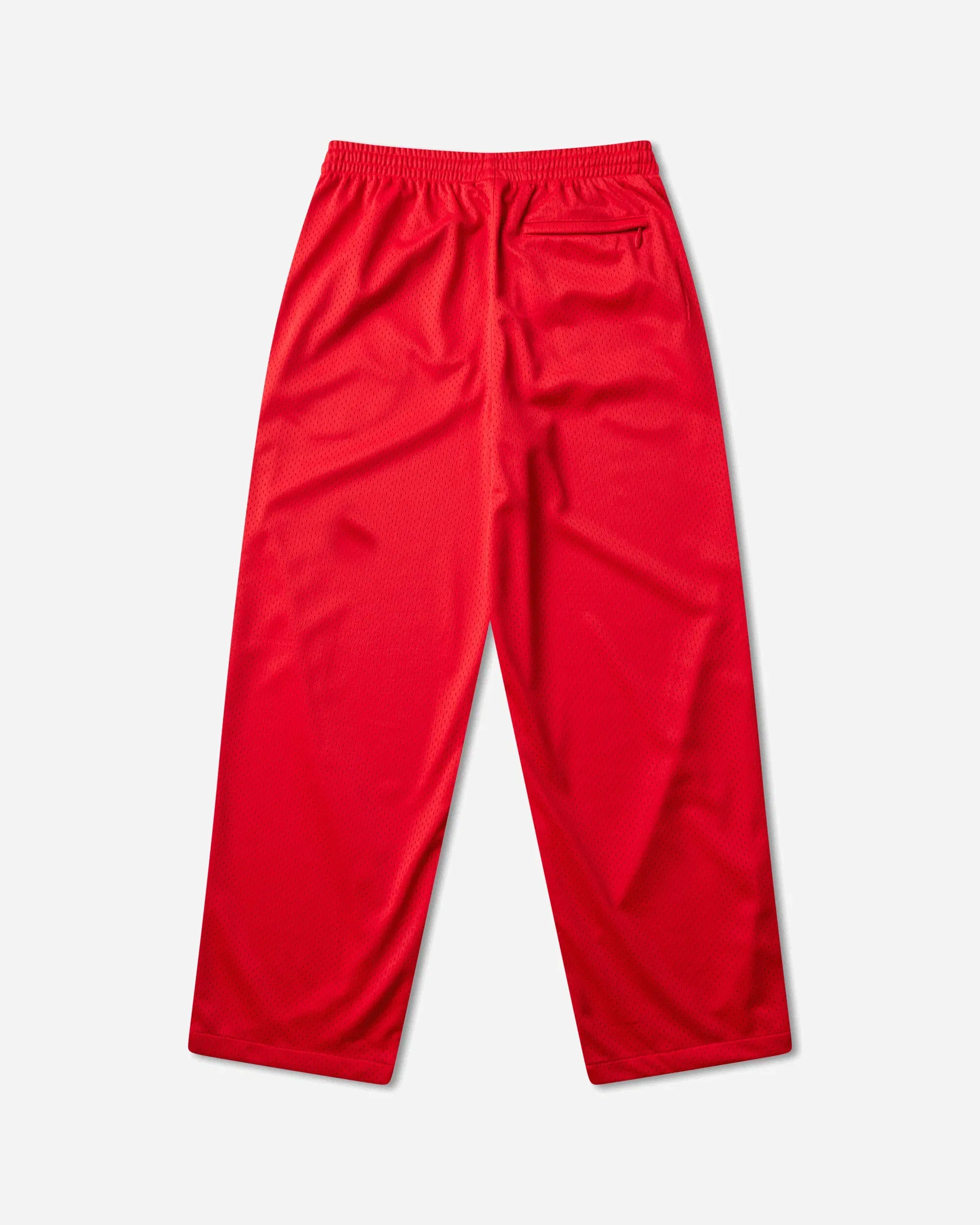 Stussy Mesh Track Pants Red