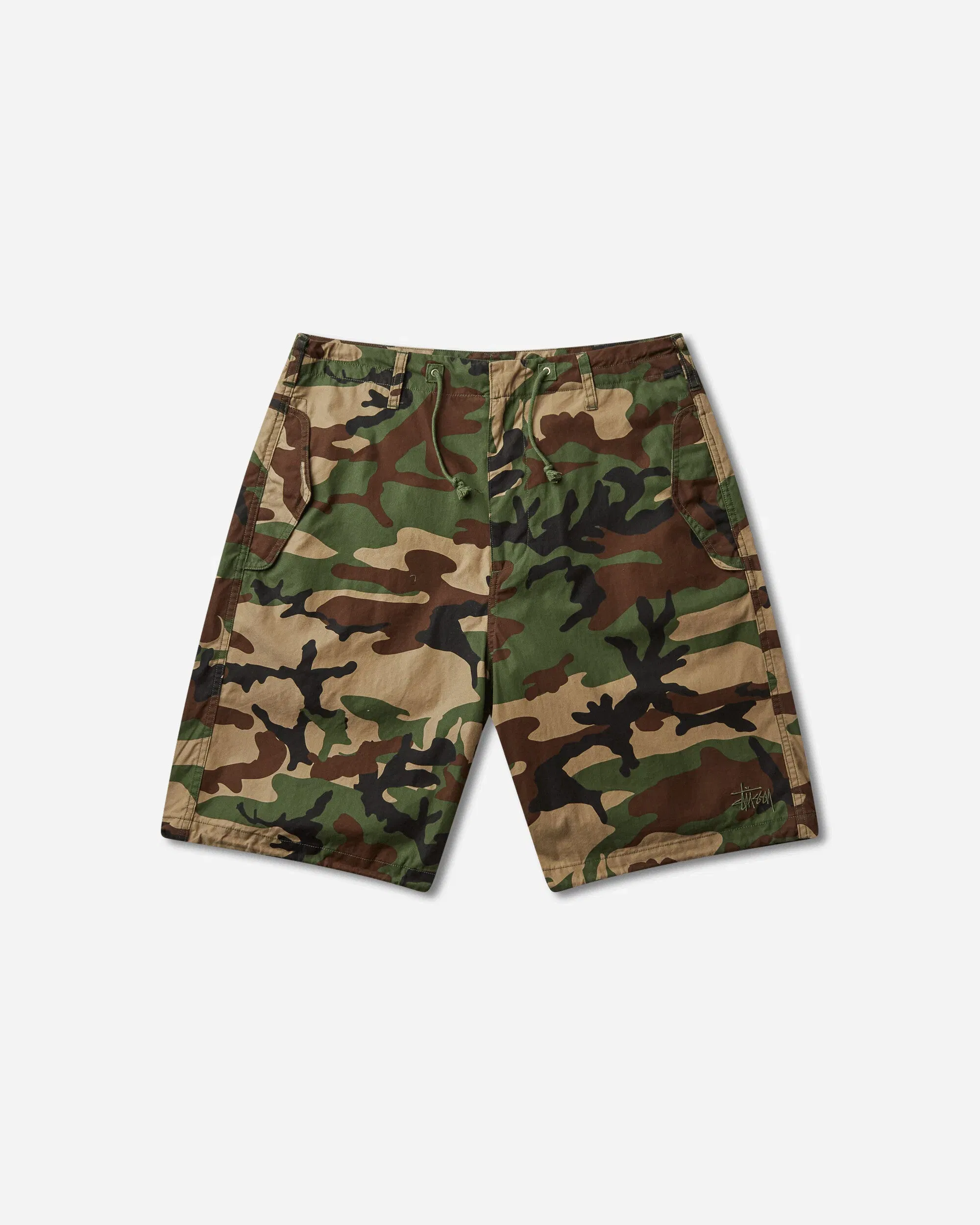 Stussy Surplus Shorts Woodland Camo