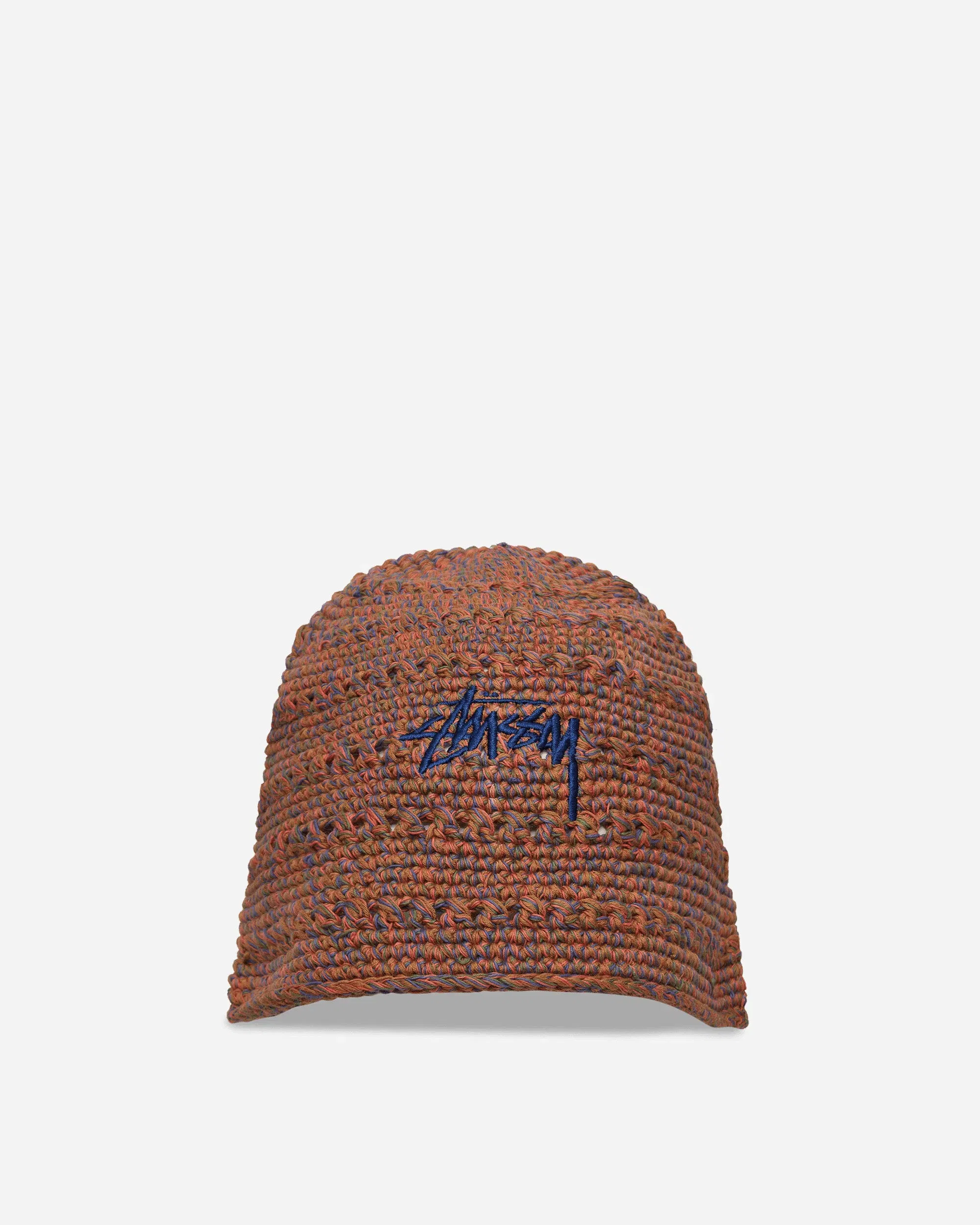 Stussy Hemp Stock Knit Bucket Hat Brown