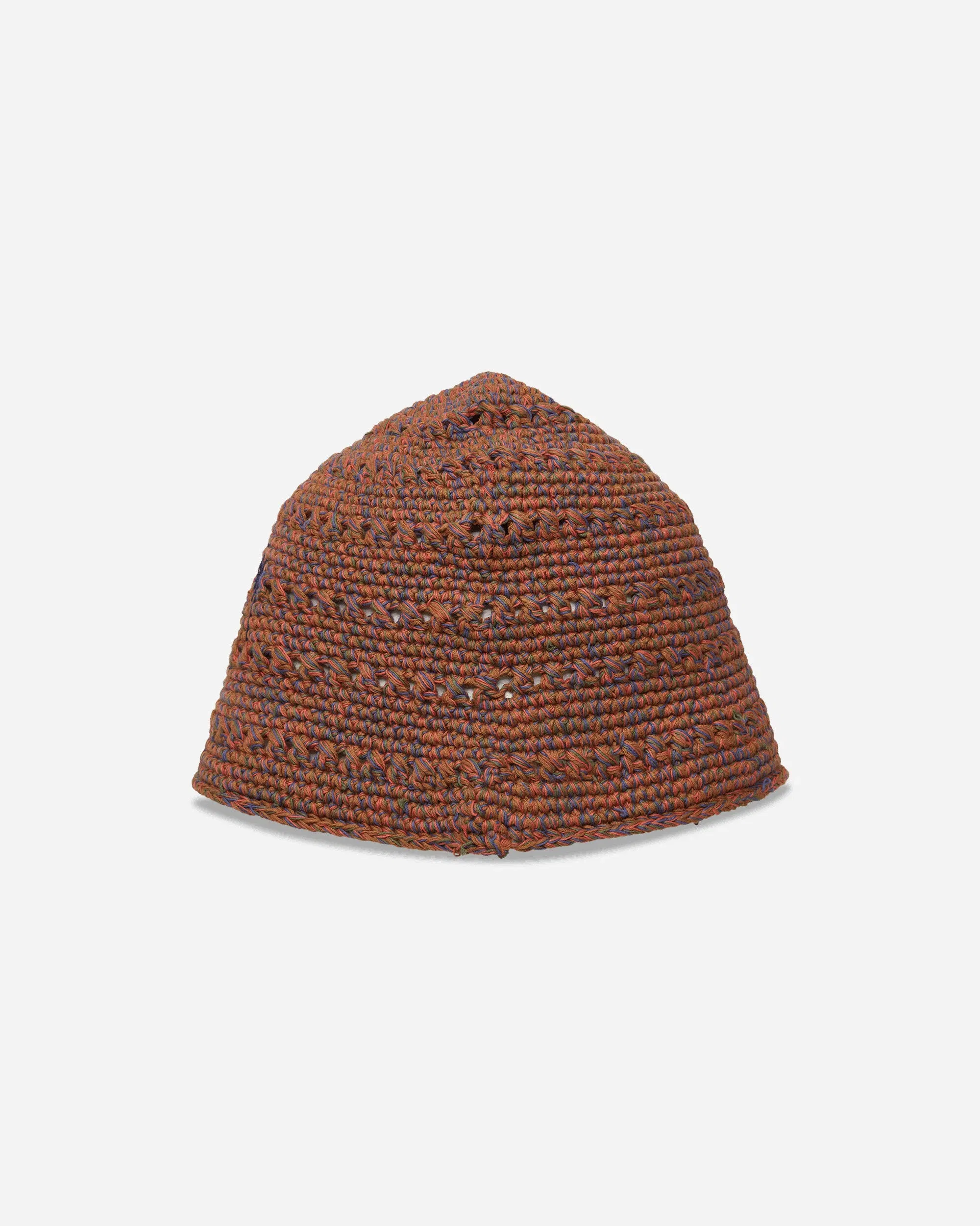 Stussy Hemp Stock Knit Bucket Hat Brown