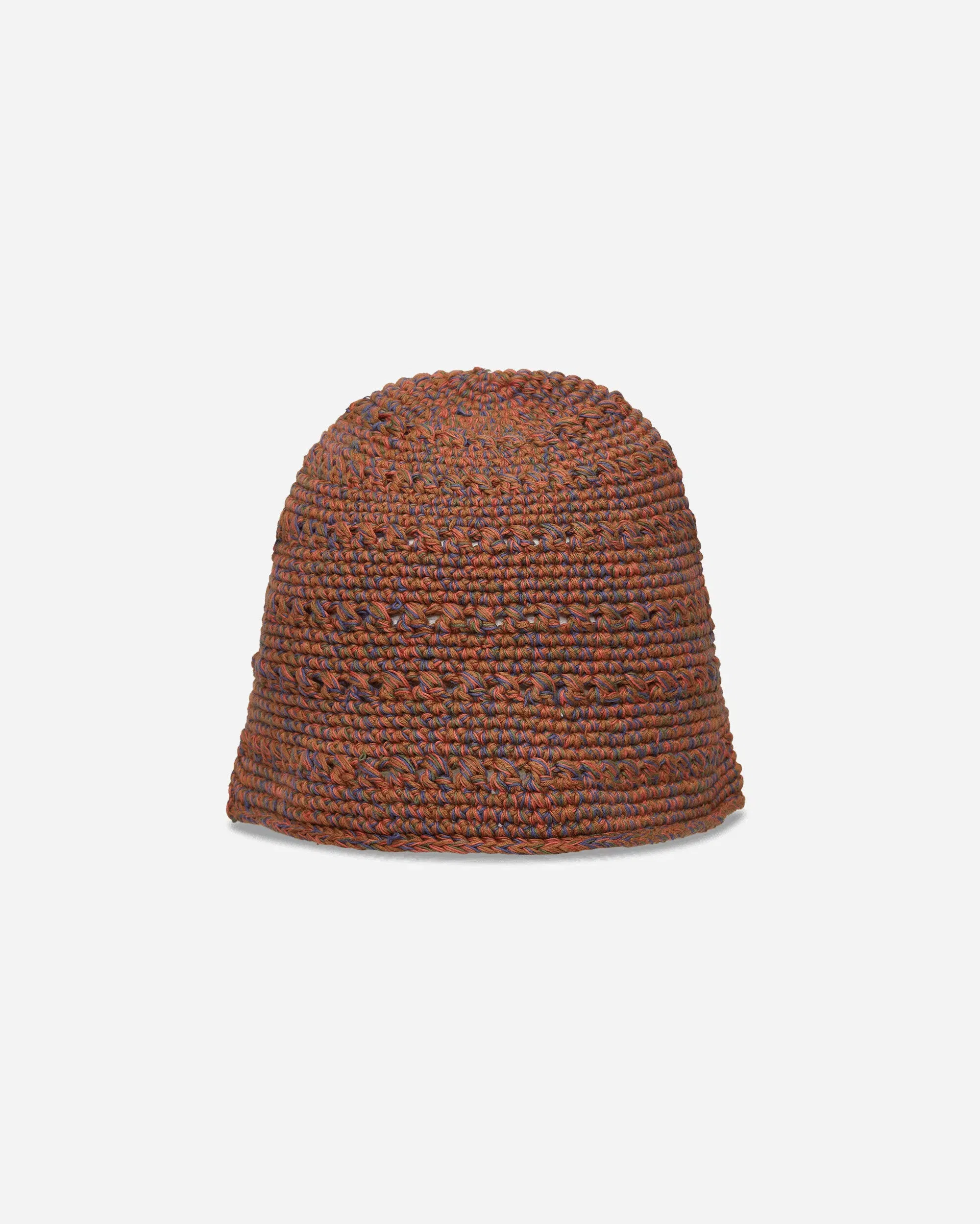 Stussy Hemp Stock Knit Bucket Hat Brown
