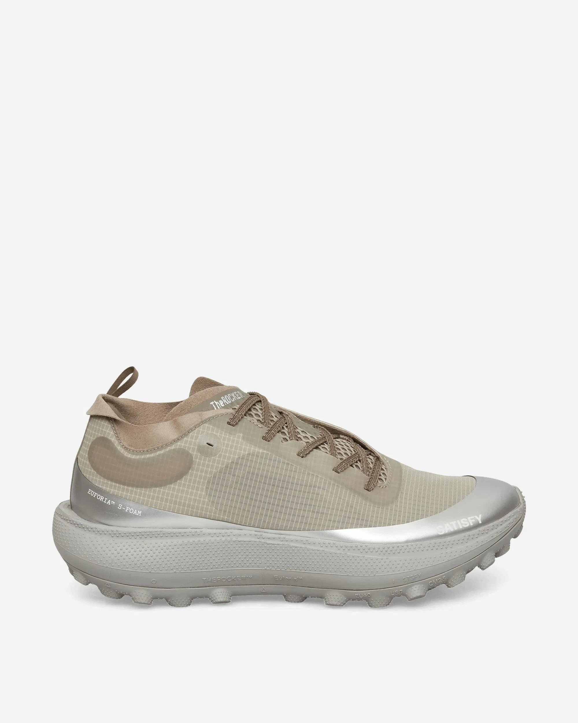 Satisfy TheROCKER Sneakers Aluminium