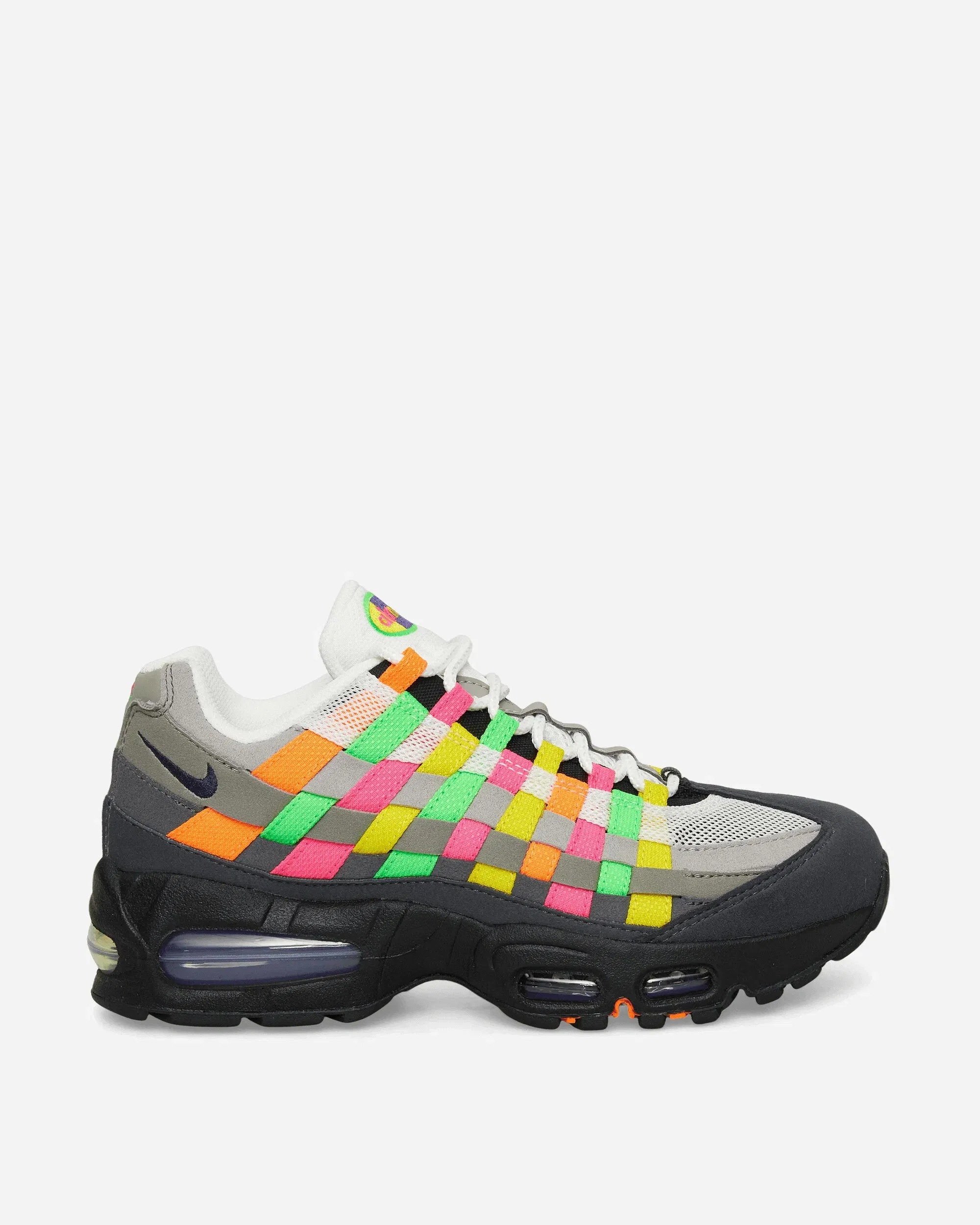 Nike Air Max 95 Big Bubble Woven Sneakers Hyper Pink / Green Strike