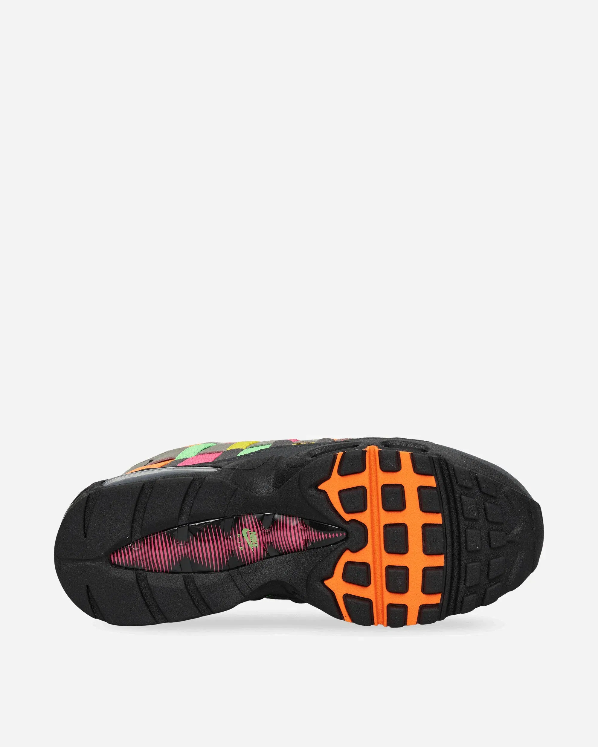 Nike Air Max 95 Big Bubble Woven Sneakers Hyper Pink / Green Strike