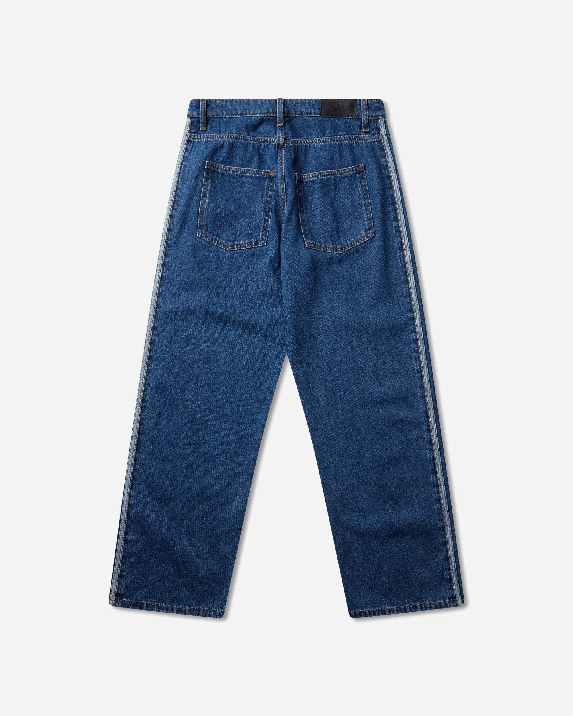 adidas Men's Firebird Adicolor Denim Pants Blue