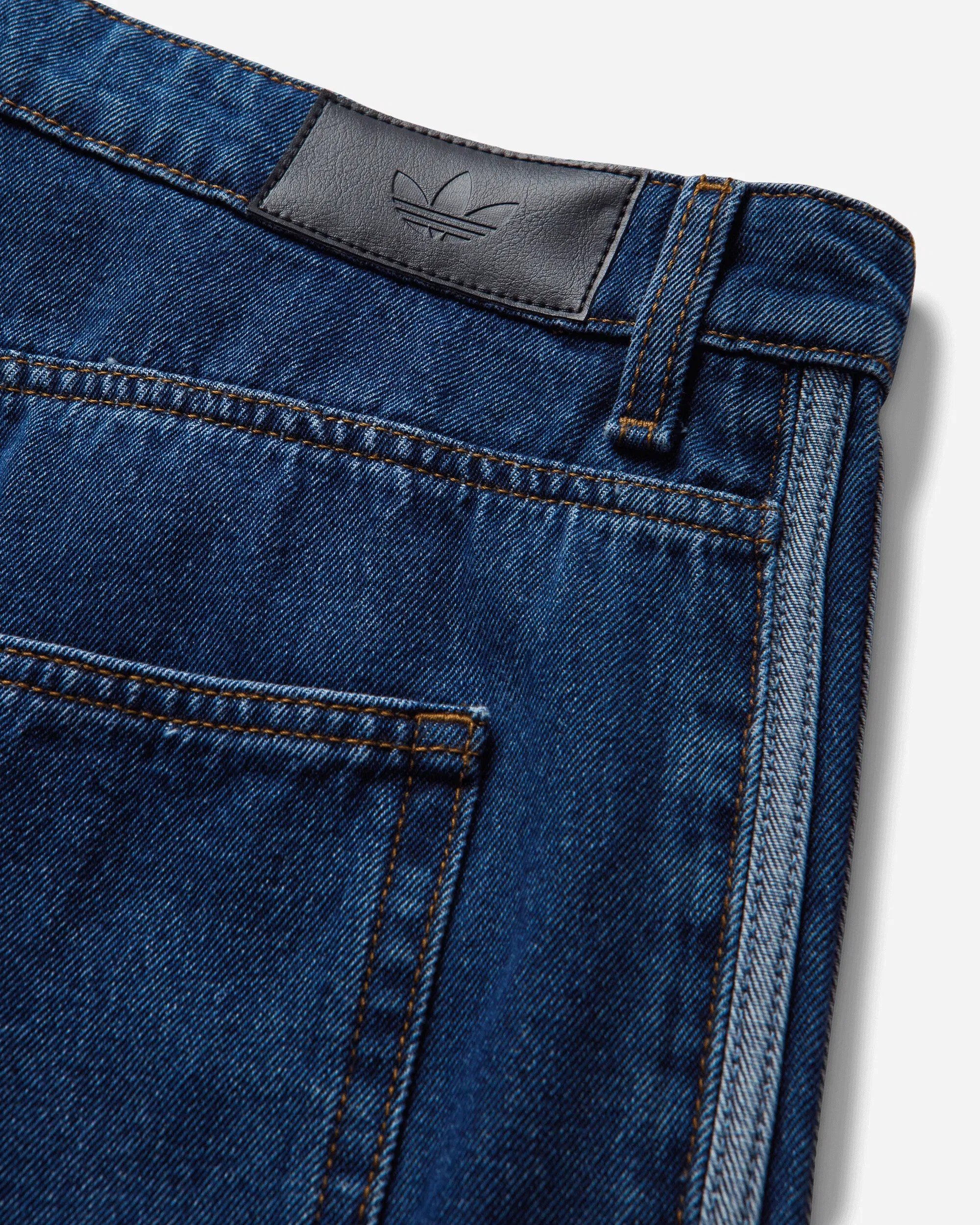 adidas Men's Firebird Adicolor Denim Pants Blue