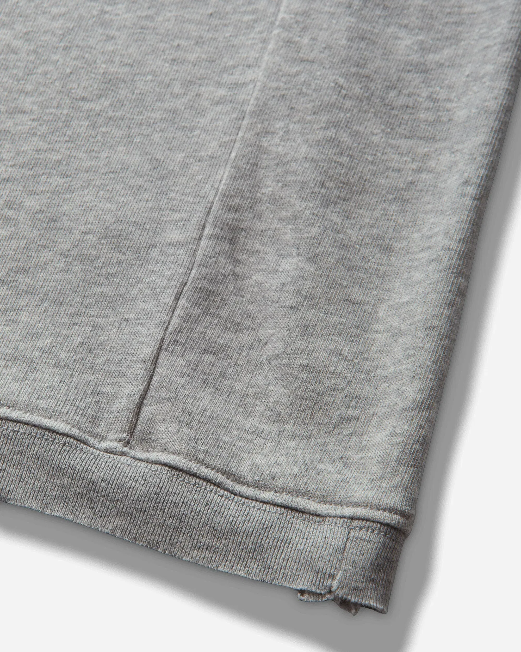 Mental Athletic Overlogo Sleeveless Sweat Hoodie Grey Melange