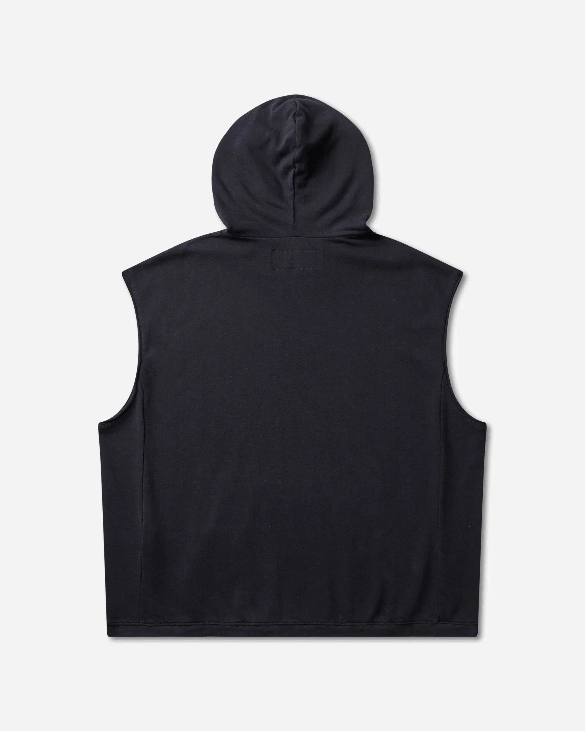 Mental Athletic Overlogo Sleeveless Sweat Hoodie Baritone Blue