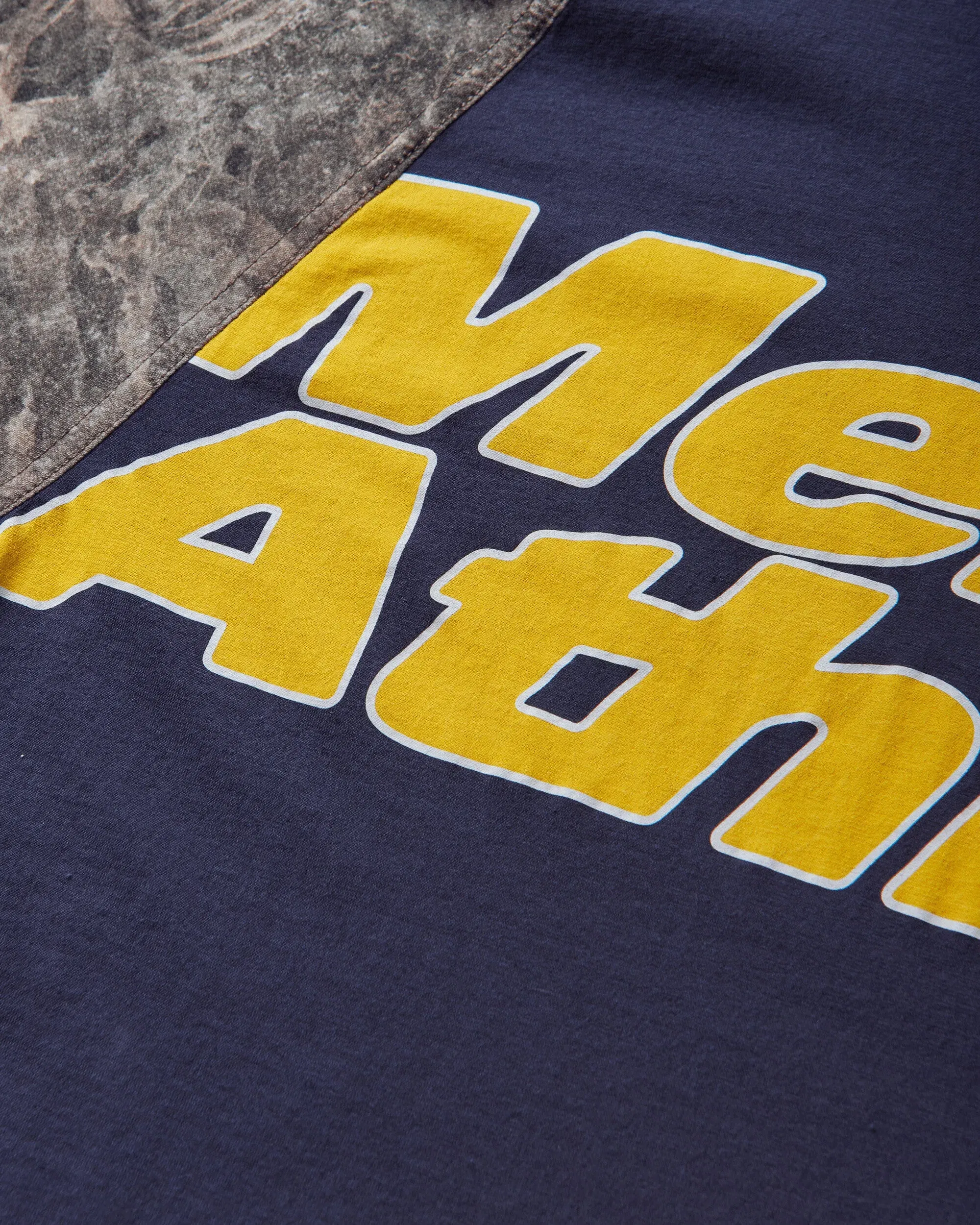 Mental Athletic Overlogo Raglan T-Shirt Baritone Blue