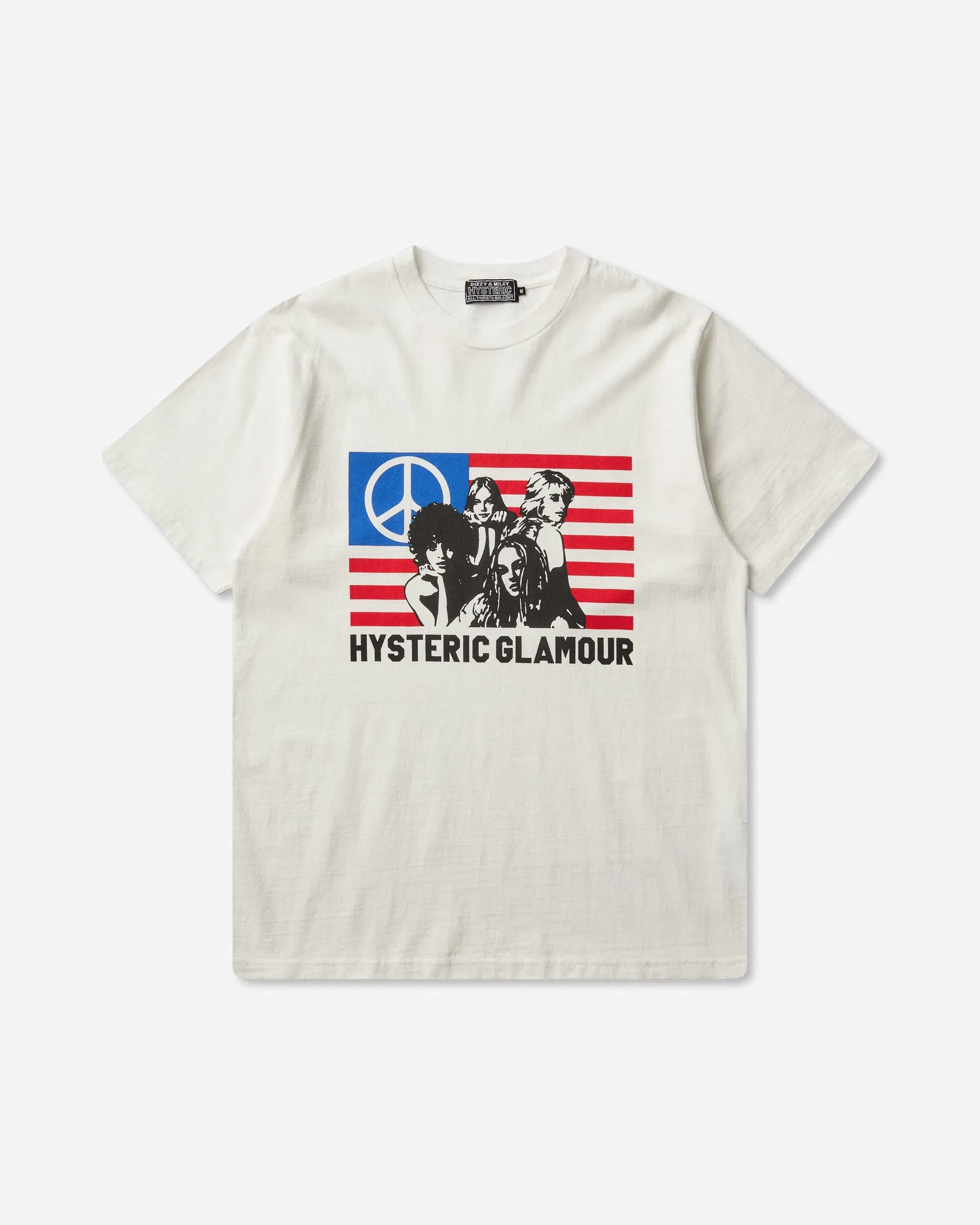 Hysteric Glamour Men's Free Bird T-Shirt White