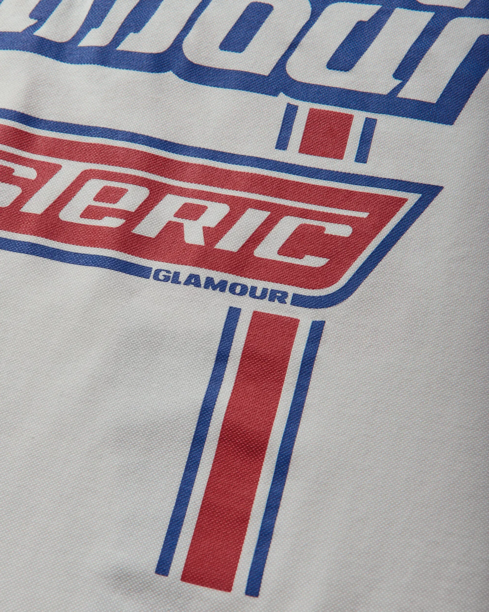 Hysteric Glamour Men's HG Pit Crew Polo Shirt White
