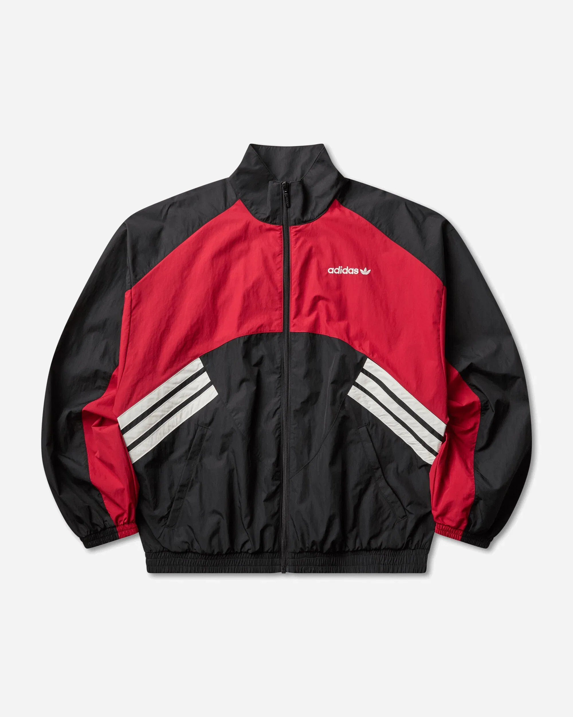 adidas Men's Munich 93 Track Jacket Black / Team Victory Red