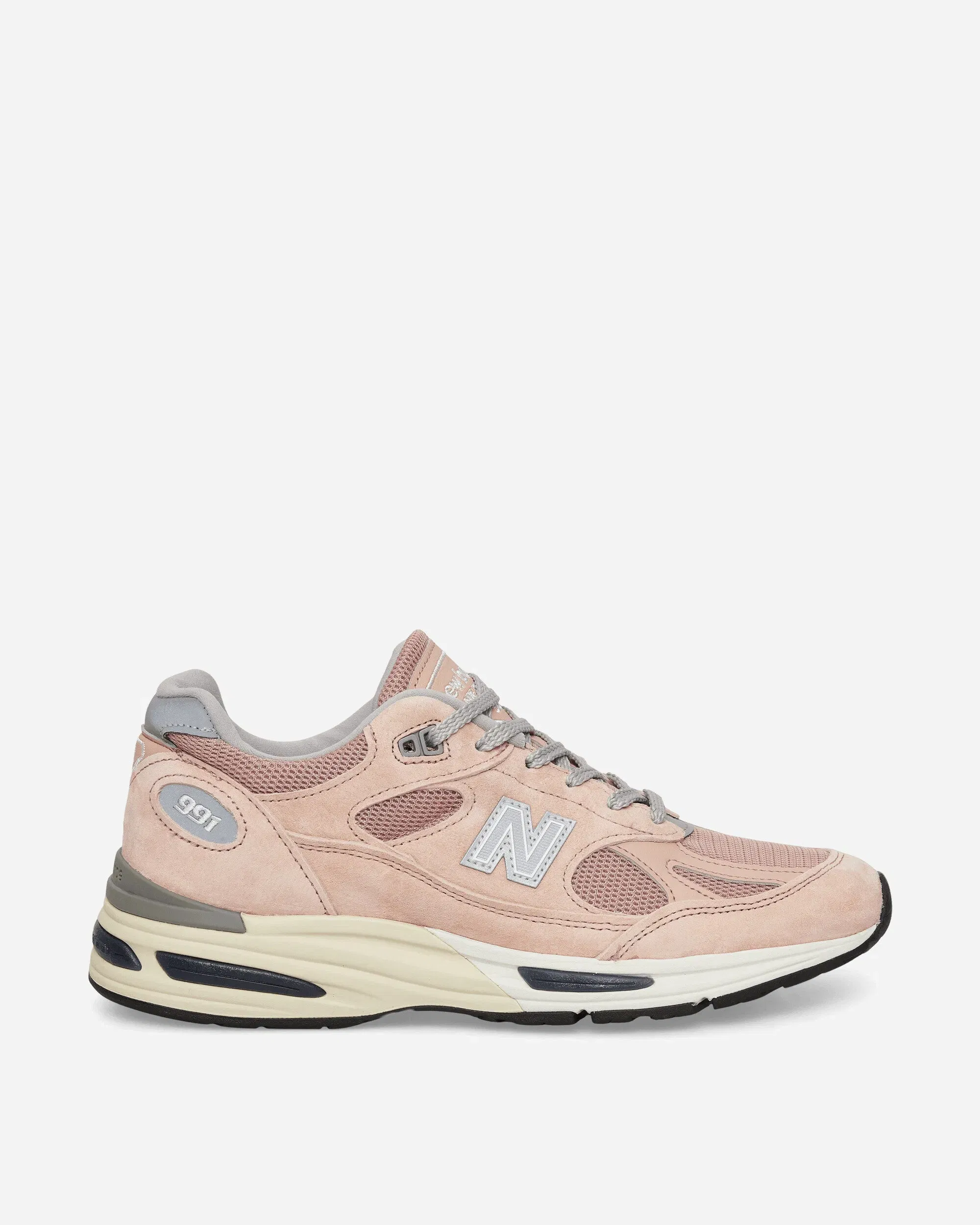 New Balance Made in UK 991v2 Sneakers Mahogany Rose / Siver