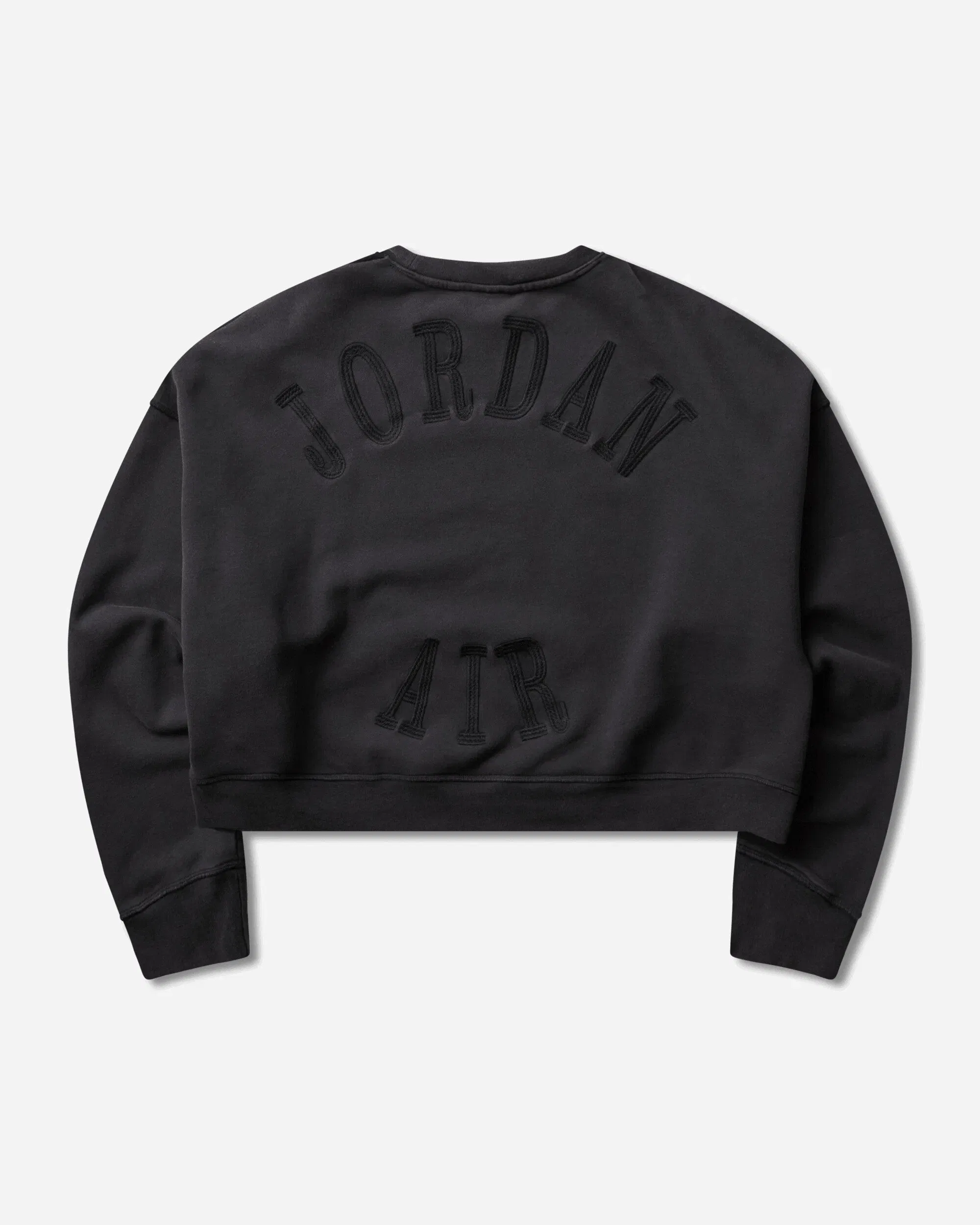 Air Jordan Men's In1House Crop Crewneck Sweatshirt Black