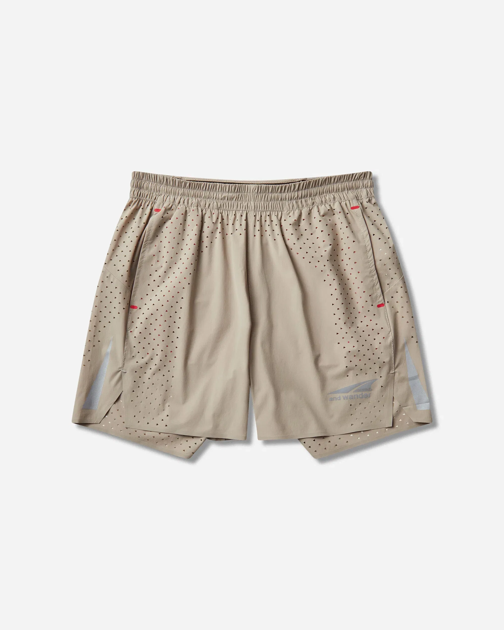 and Wander Men's Altra Ventilation Shorts Beige