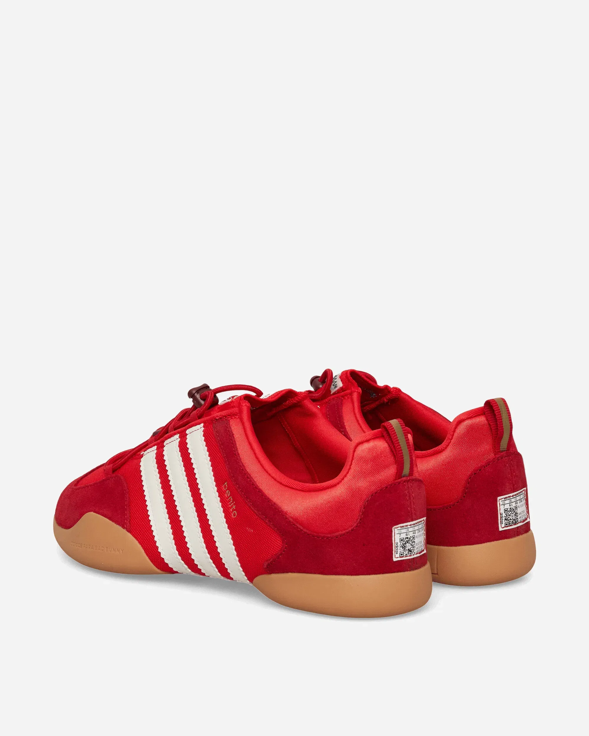 adidas Bad Bunny Ballerina Sneakers Vivid Red / Chalk White