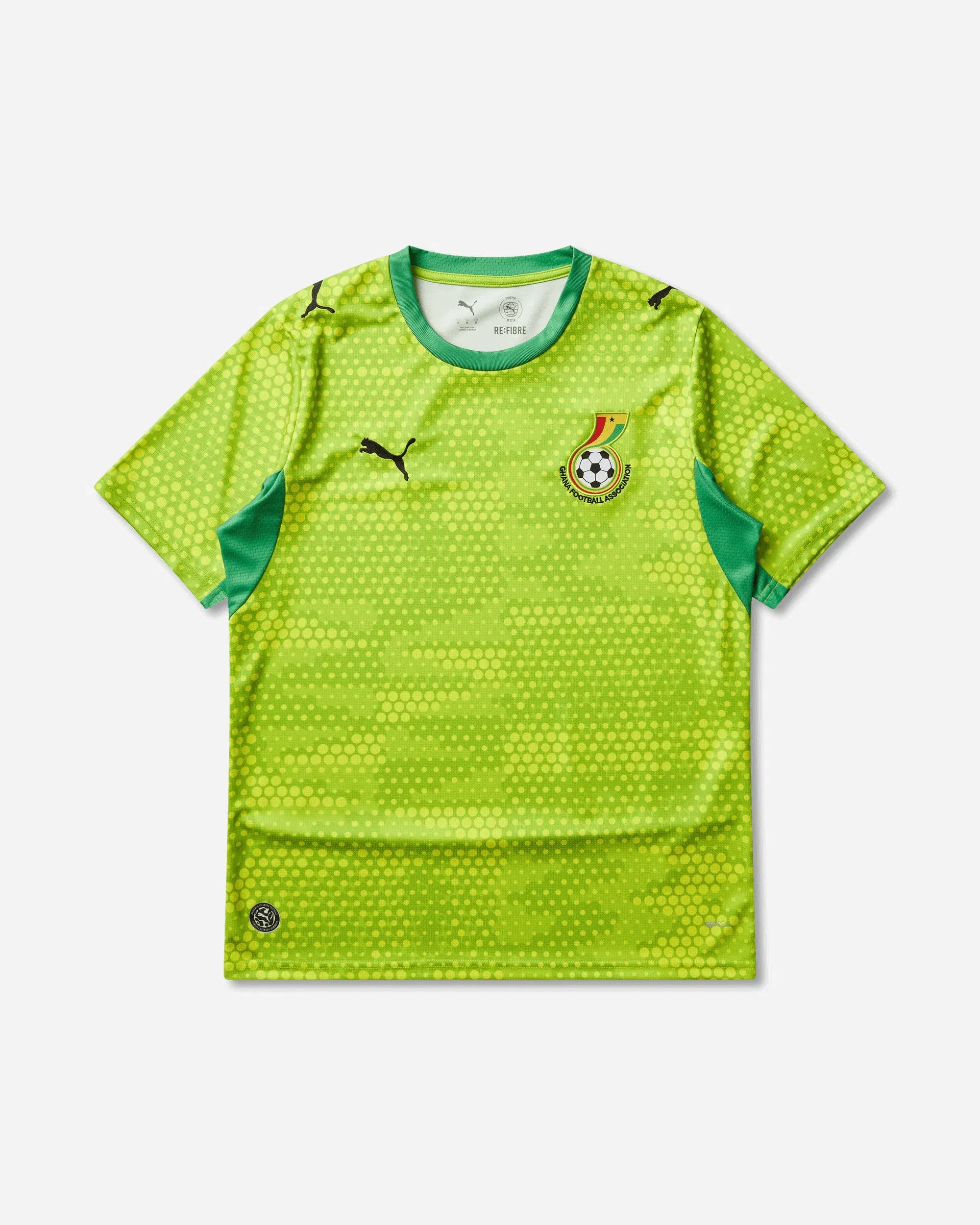 Puma Men's Ghana x Salehe Bembury Goalkeeper Jersey Lime Smash