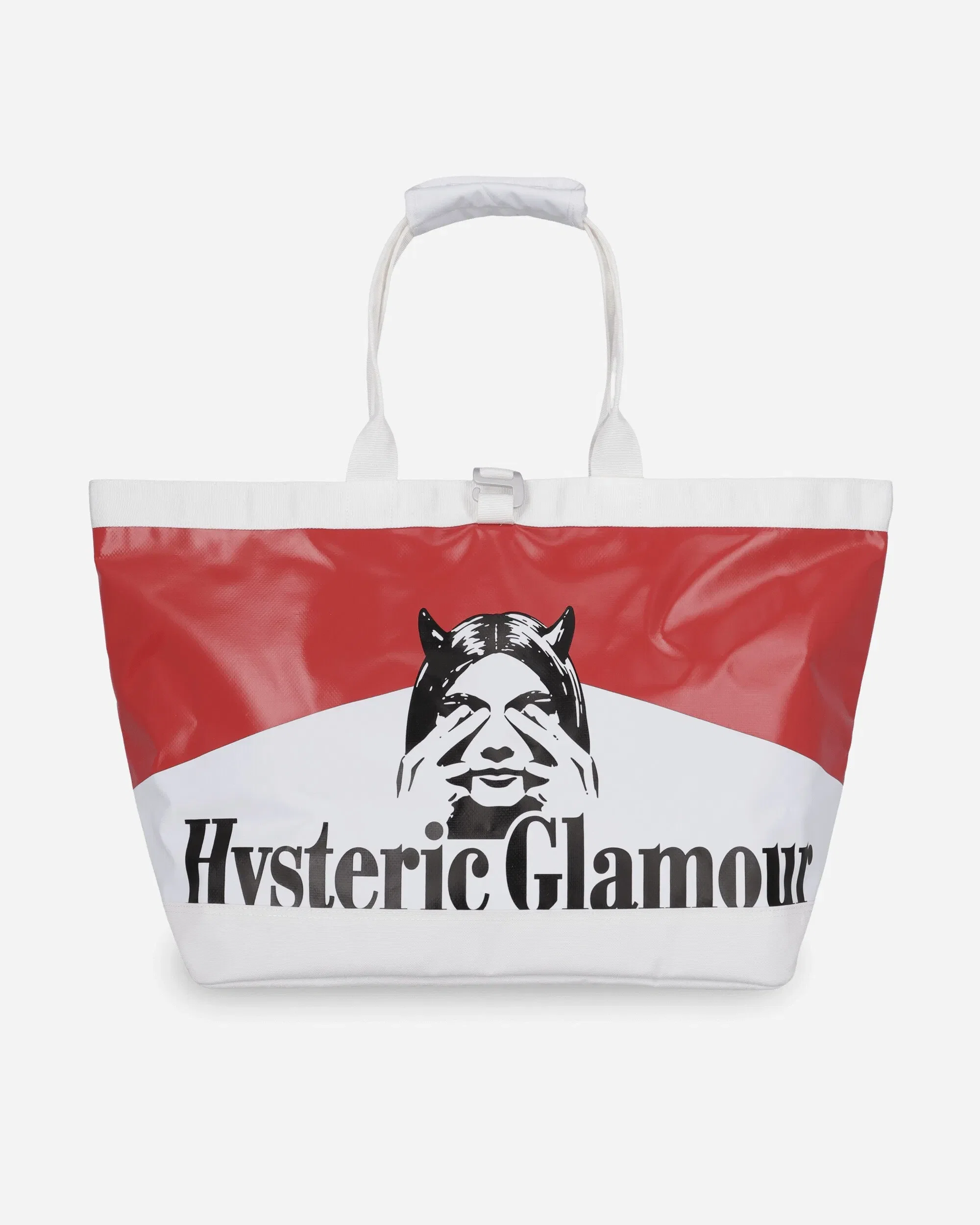 Hysteric Glamour Tarp Tote Bag White