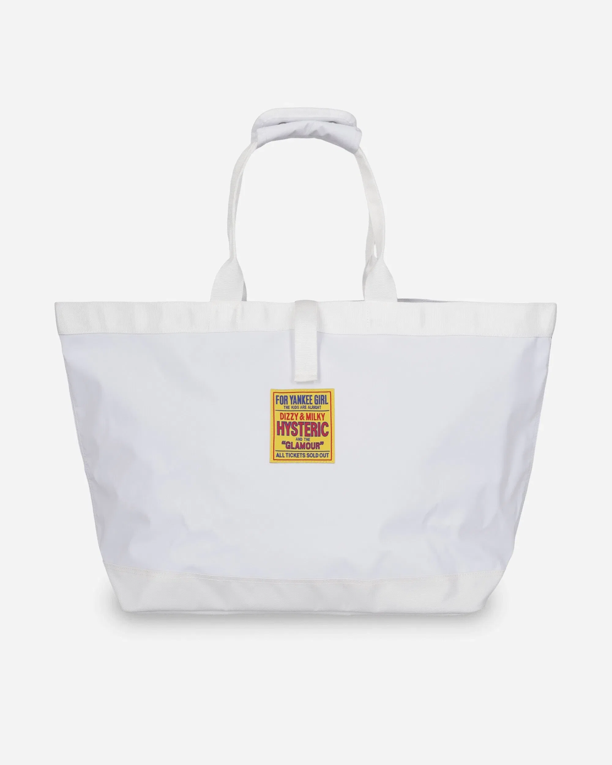 Hysteric Glamour Tarp Tote Bag White