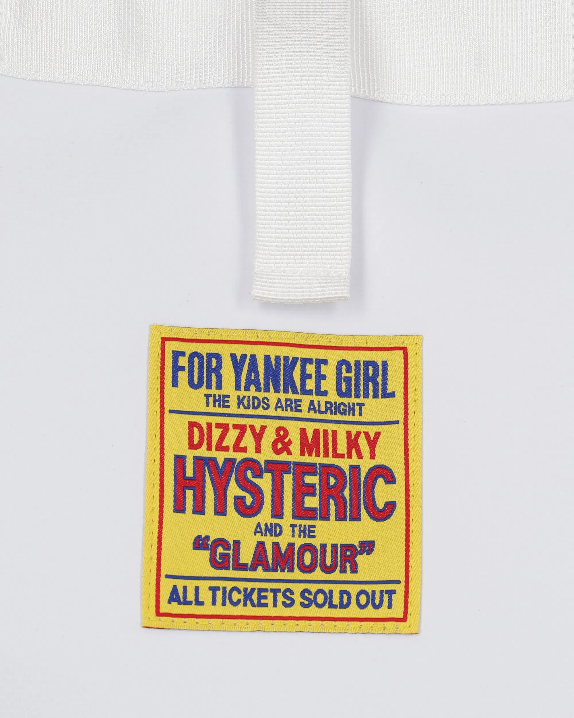 Hysteric Glamour Tarp Tote Bag White