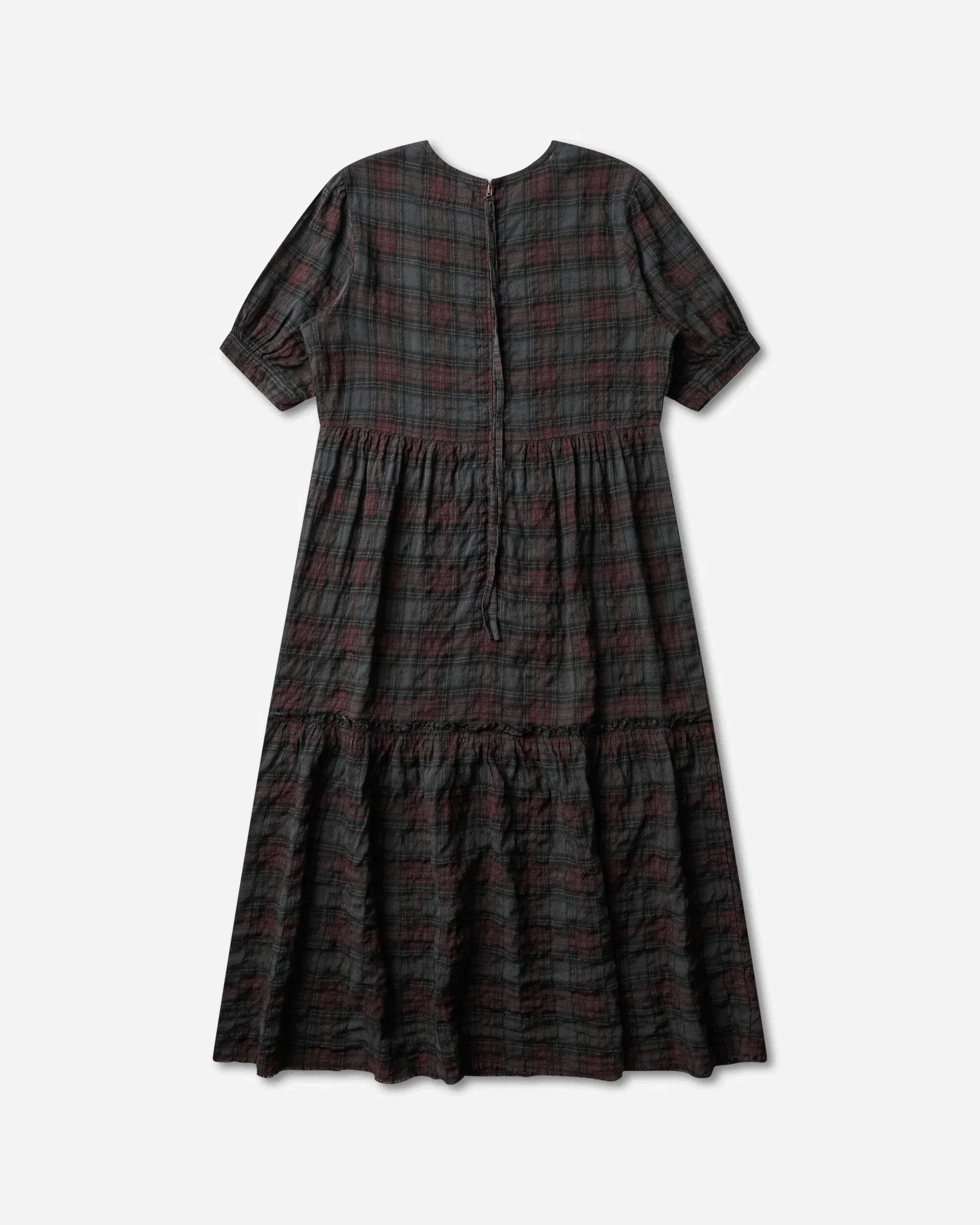 Hysteric Glamour Women's Speak No Evil Checkered Dress Red