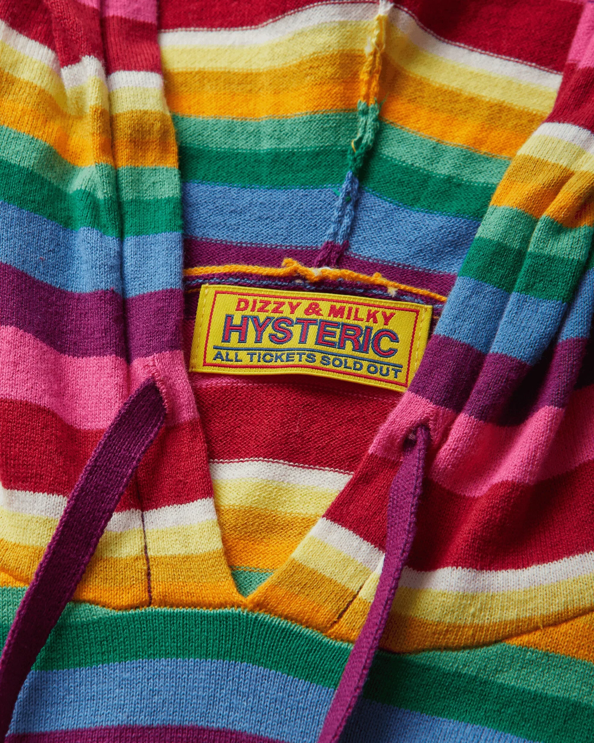 Hysteric Glamour Women's See No Evil Braided Hoodie Multicolor