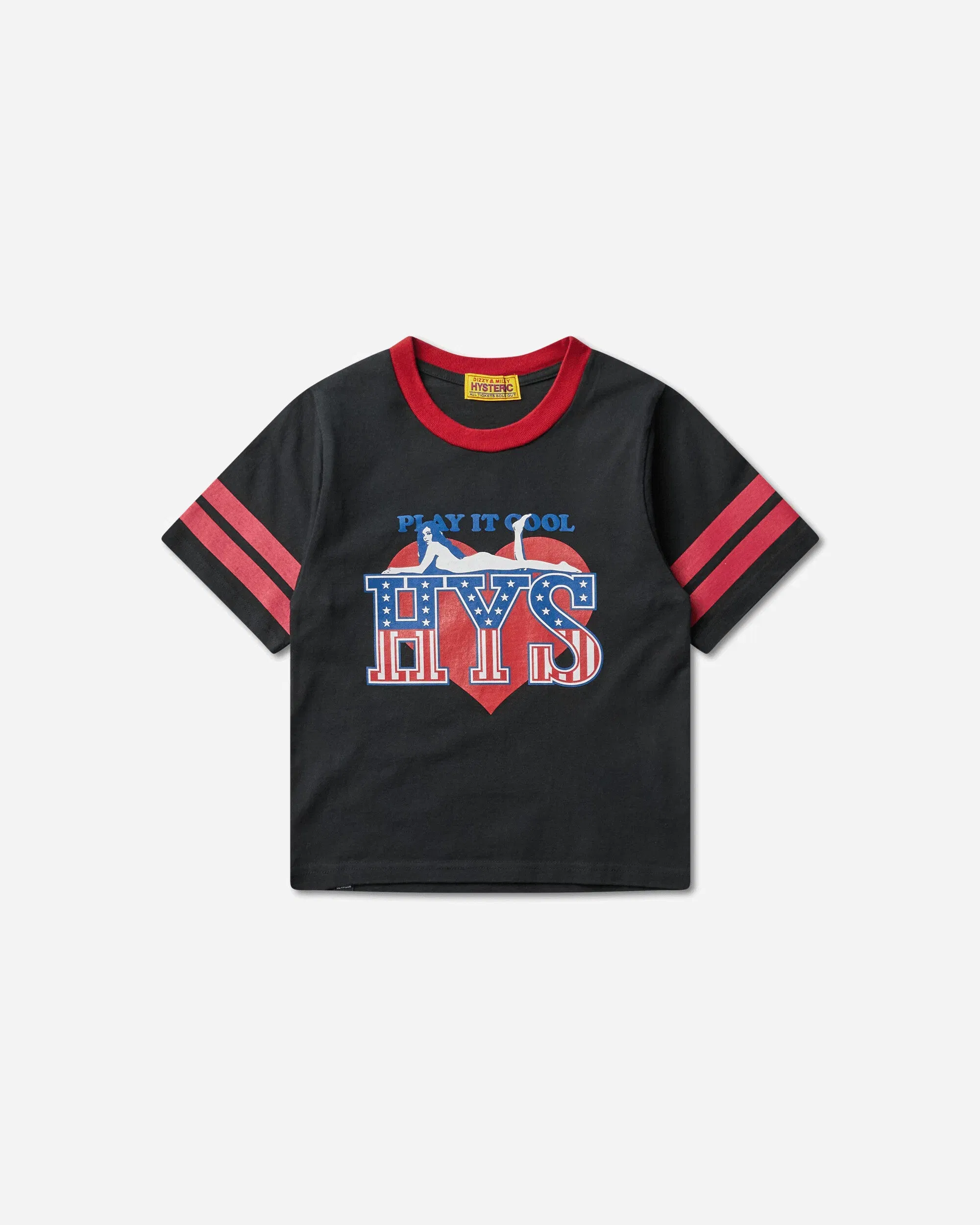 Hysteric Glamour Women's Play It Cool T-Shirt Black