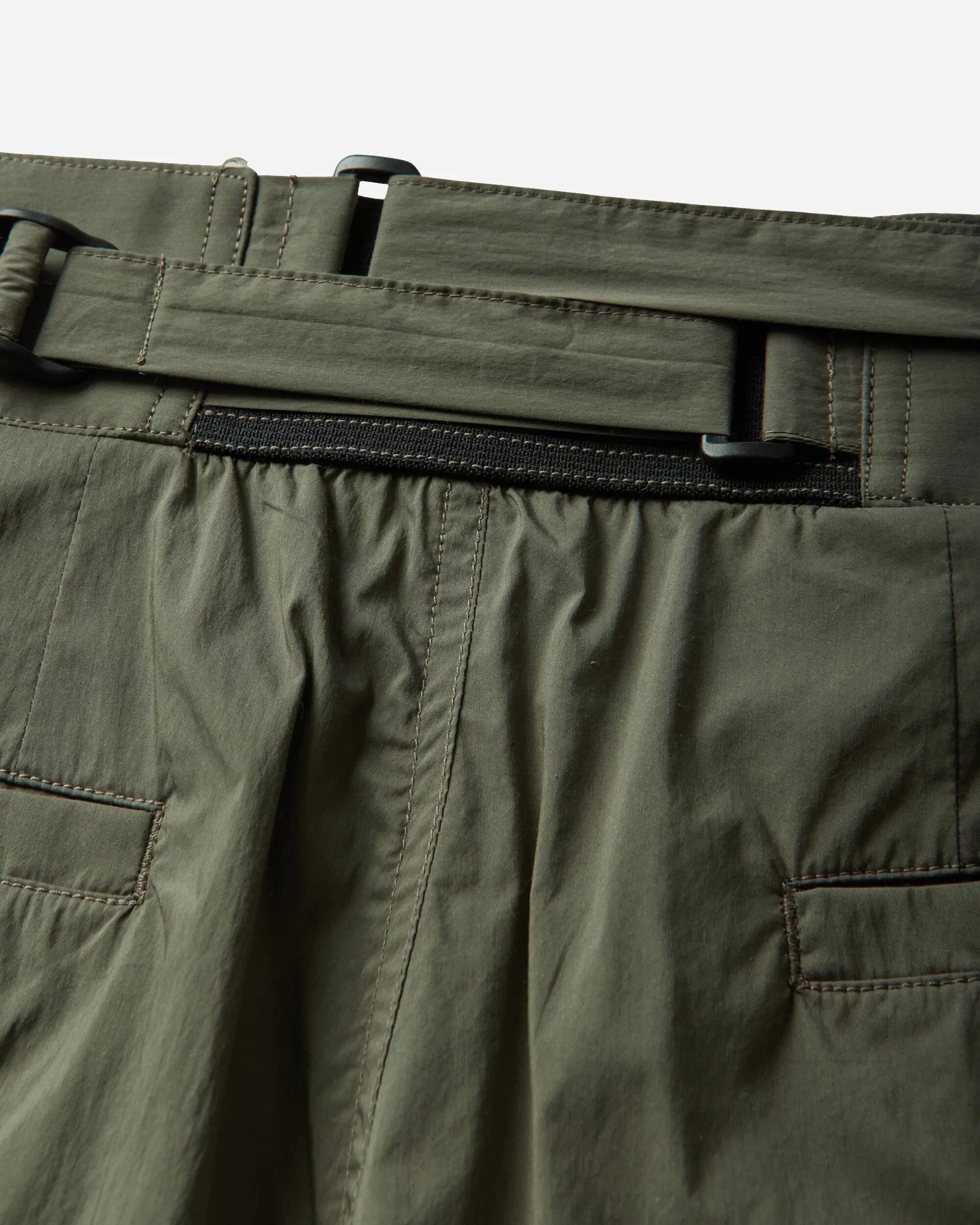 Hysteric Glamour Women's Side-Gathered Military Pants Khaki