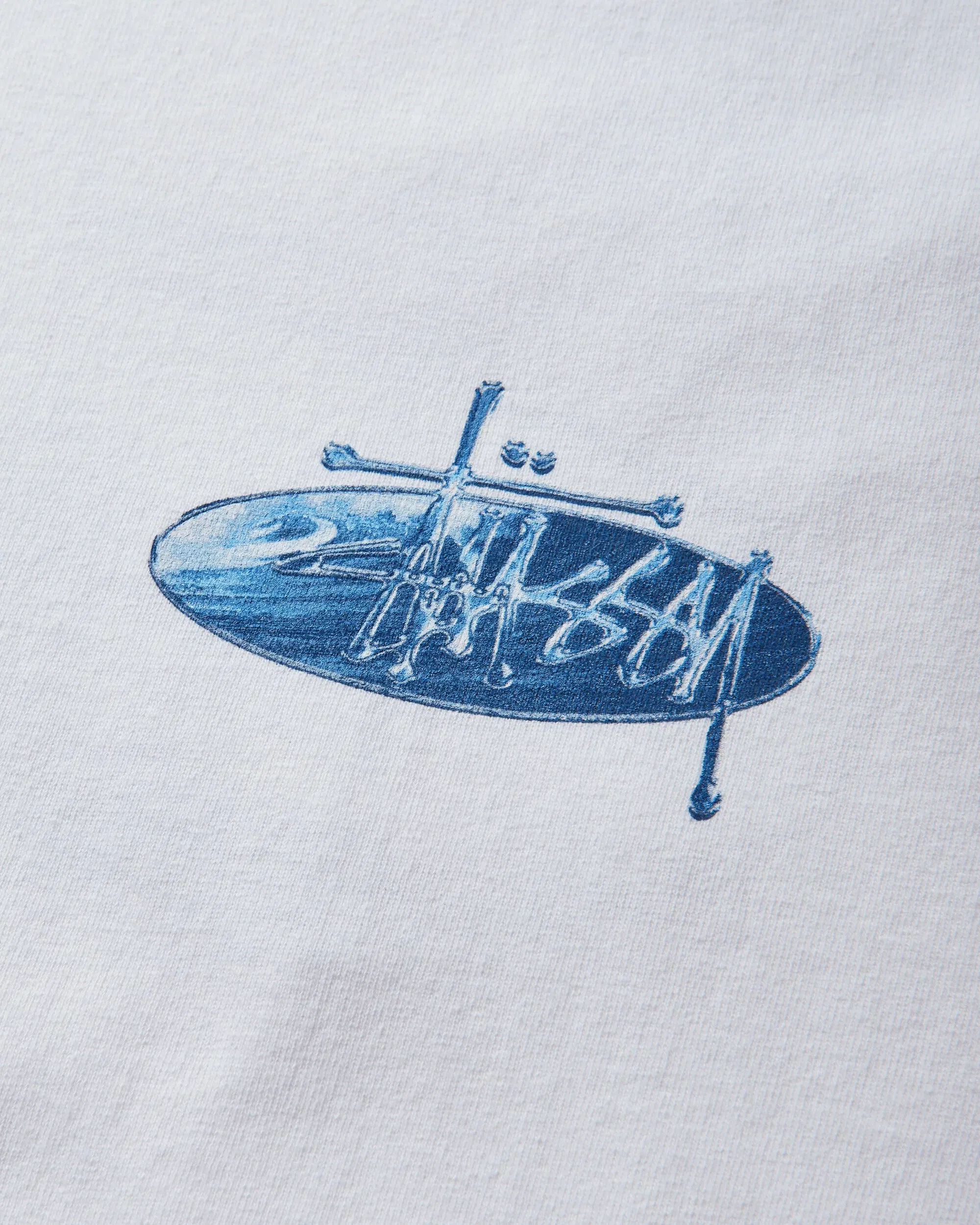 Stussy Wave Oval T-Shirt White