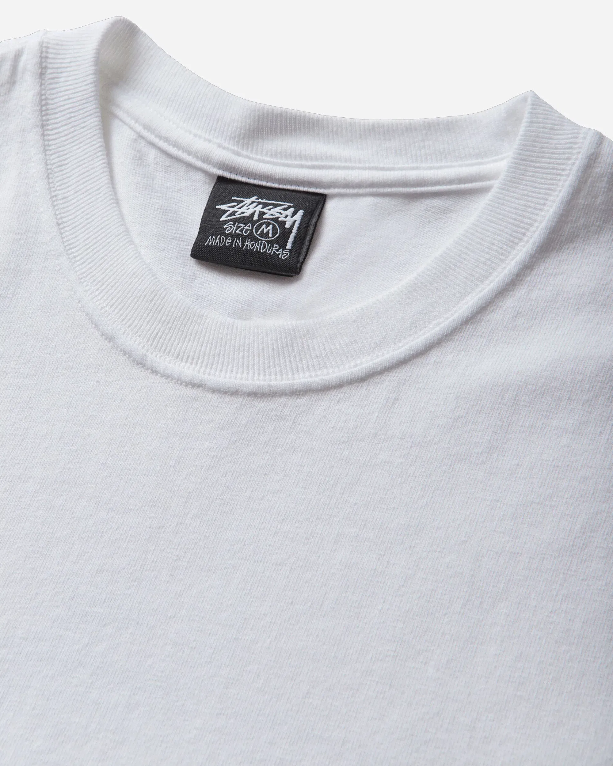 Stussy Wave Oval T-Shirt White